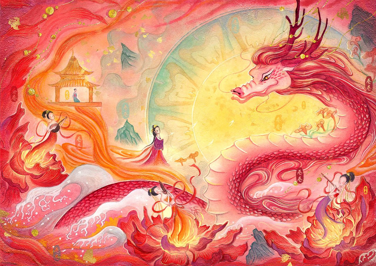 原創(chuàng)手繪插畫（圖ZMzU5ODA0NTQw） - 商業(yè)插畫 - 站酷設(shè)計師fish卷卷原創(chuàng)素材 - 站酷ZCOOL