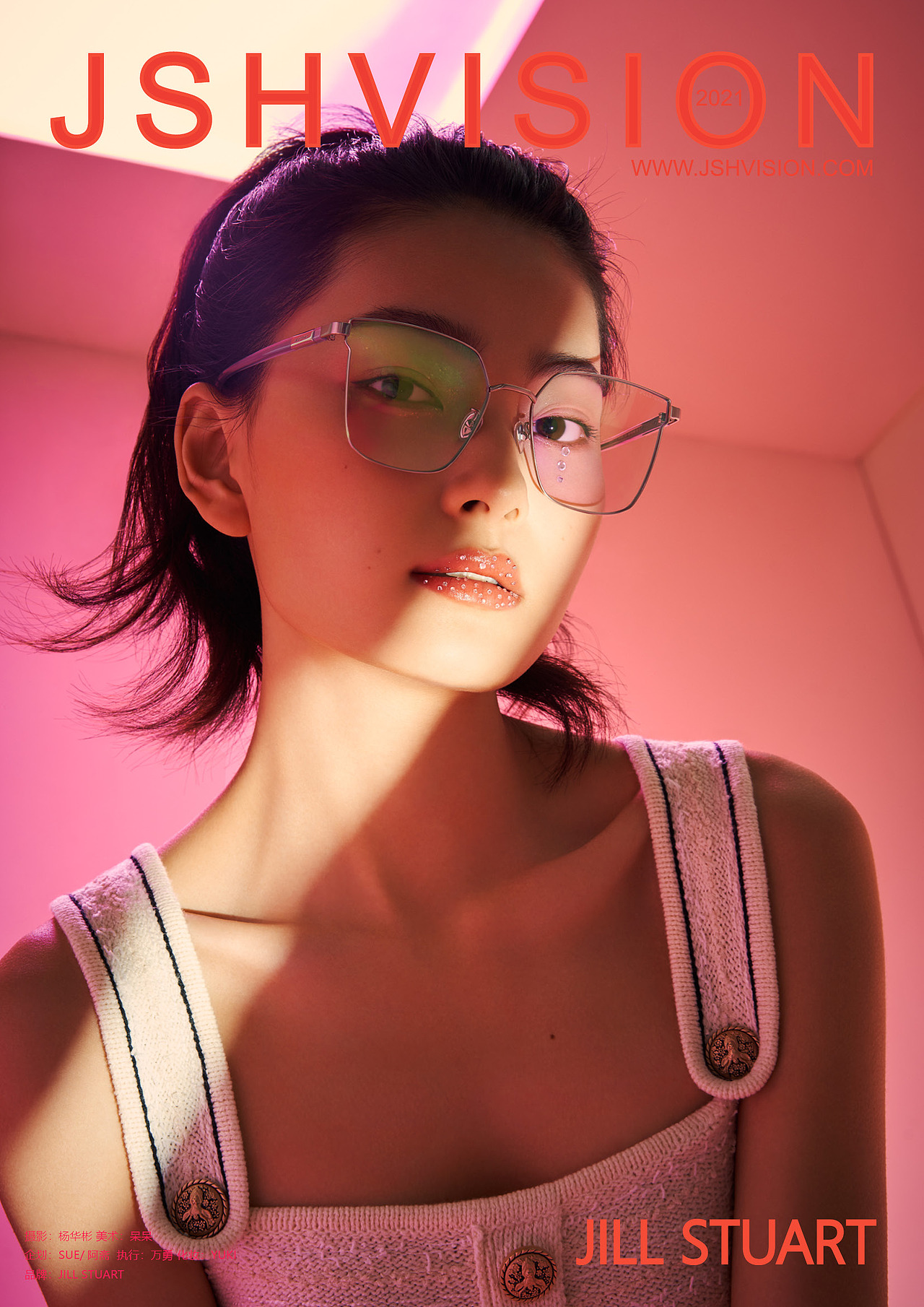 JILL STUART眼镜品牌海报案例分享（JL系列 ）（图ZMzA2MTM3NDE2） - 人像摄影 - 站酷设计师锦上花视觉原创素材 - 站酷ZCOOL
