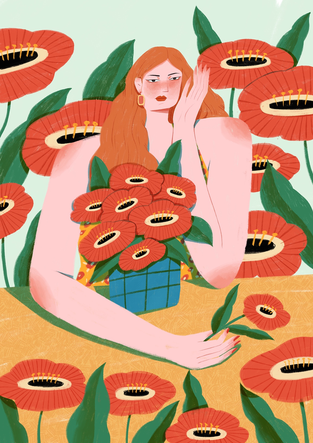 2023年-业余与插画-成长和生长（图ZMzYyMzAyMjAw） - 创作习作 - 站酷设计师业余的Sylvia原创素材 - 站酷ZCOOL