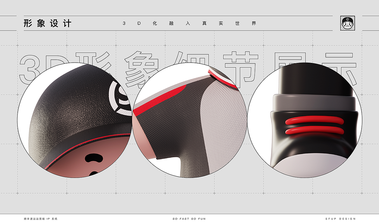 顺丰速运运营版 IP 形象设计系统