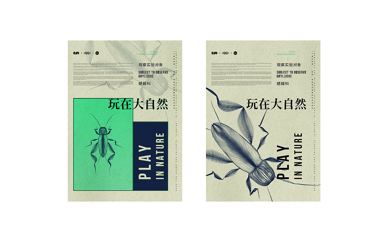 玩在大自然 PLAY IN NATURE 公益海报