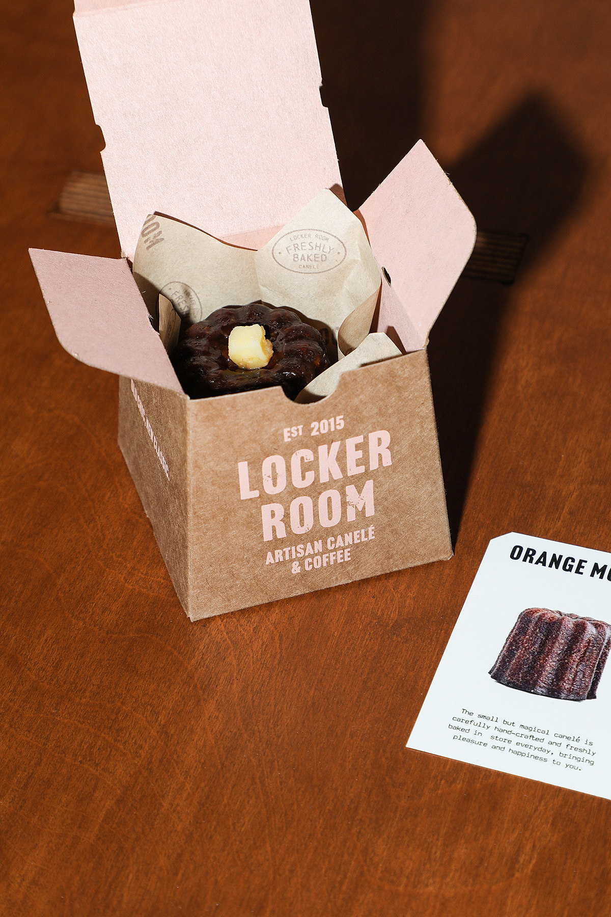 LOCKERROOM ARTISAN CANNELÉ&COFFEE VISUAL IDENTITY