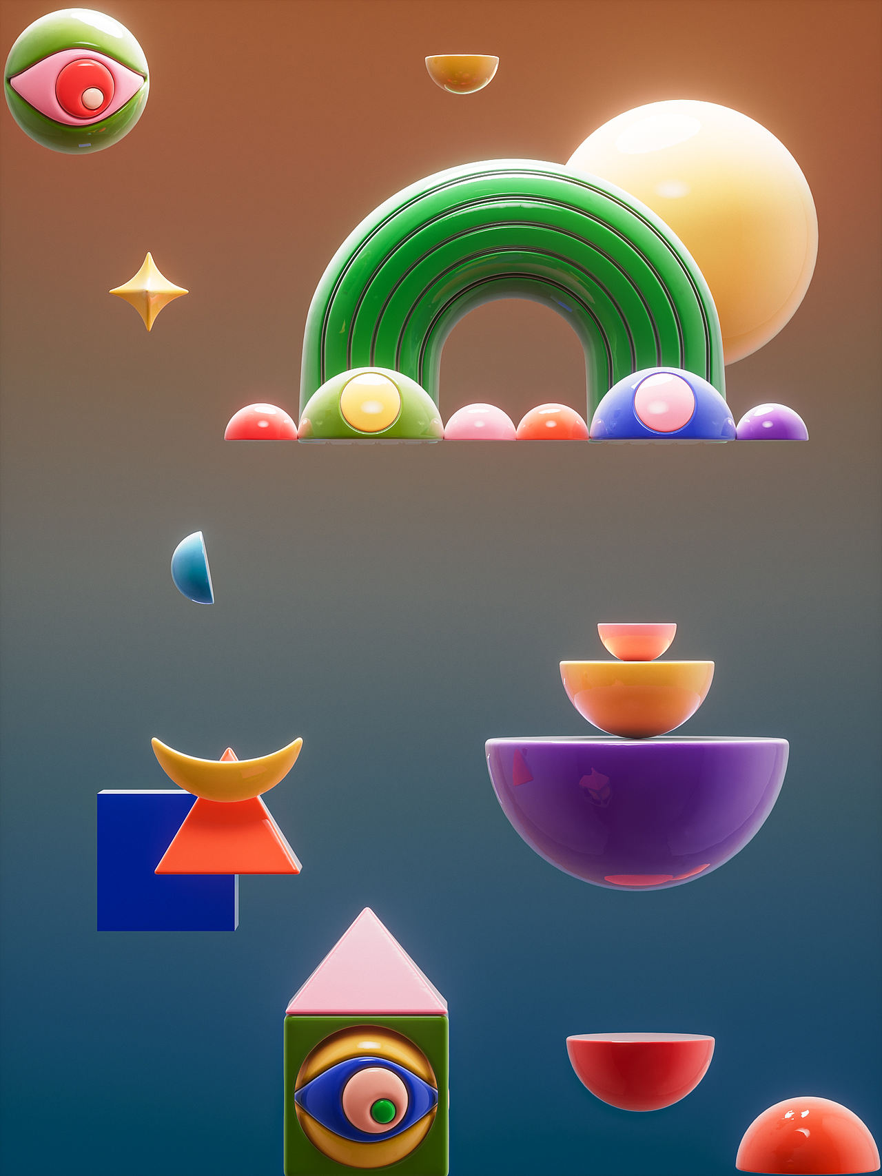 Posterlife 2023 3D v4（图ZMzQzMTEyMTY4） - 其他三维 - 站酷设计师周周的奇妙冒险原创素材 - 站酷ZCOOL