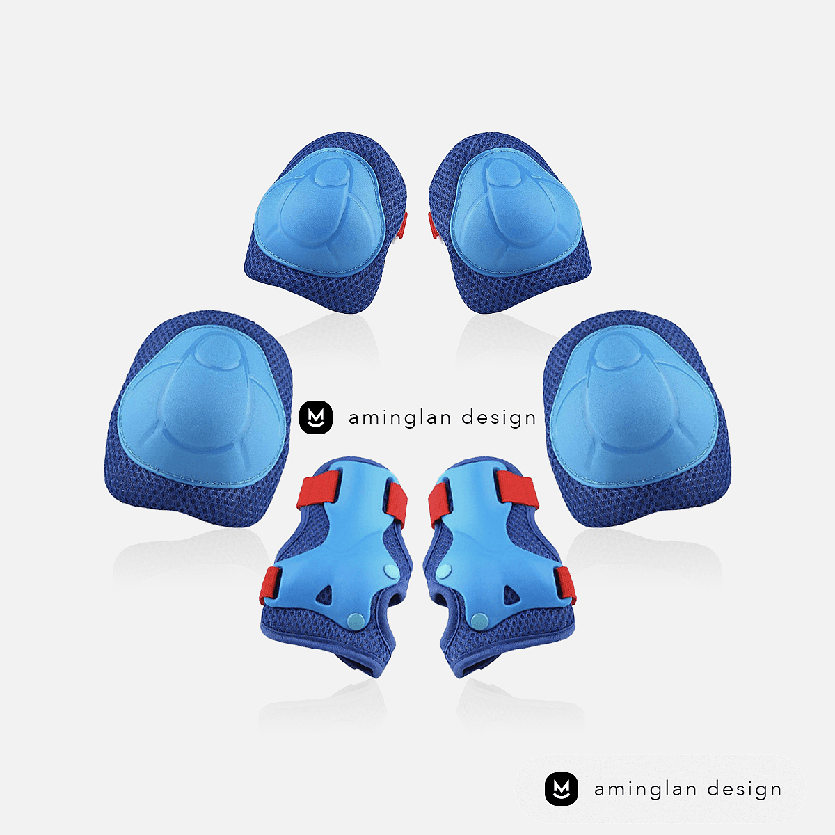 儿童护膝产品拍摄_主图设计_A+页面设计