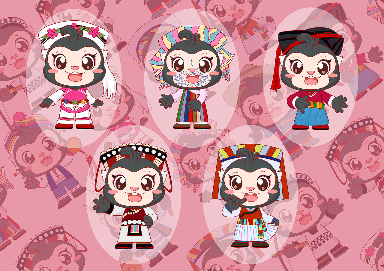 以拉休ip形象延展（图ZMzEwMTM3NzMy） - IP形象 - 站酷设计师pulipuli原创素材 - 站酷ZCOOL