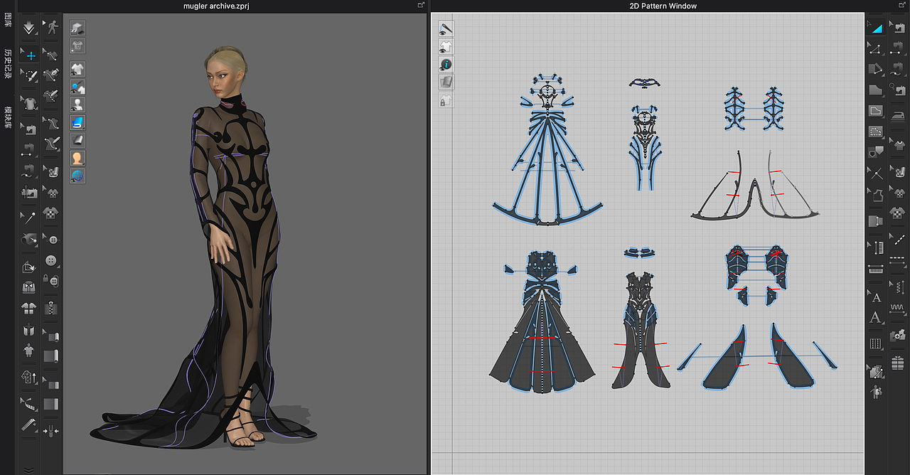 数字建模创作过程