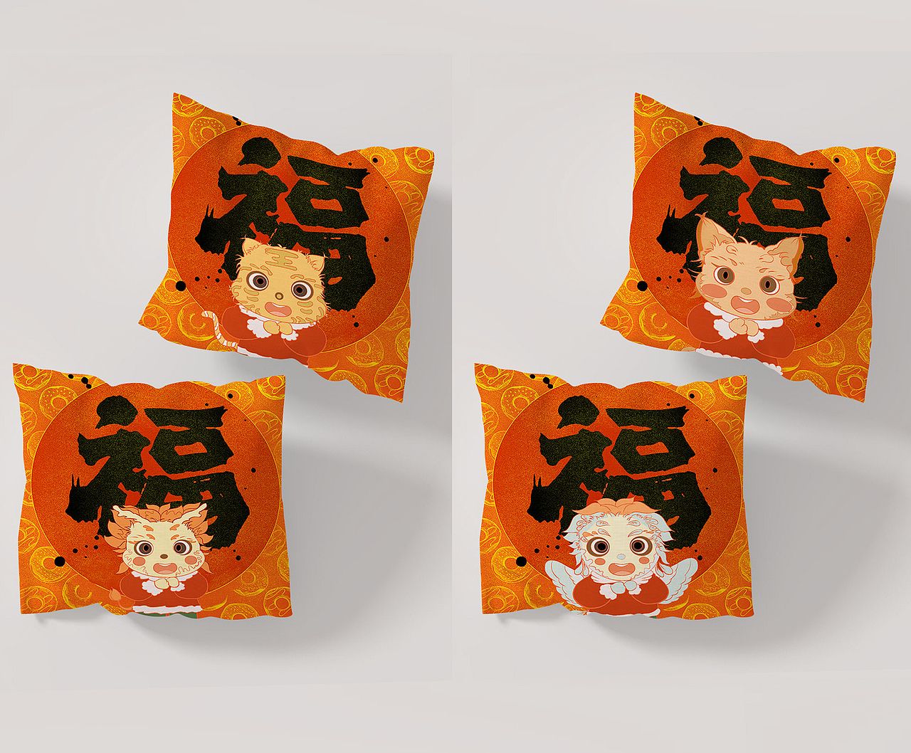 龙年IP形象文创设计(龙年大吉)