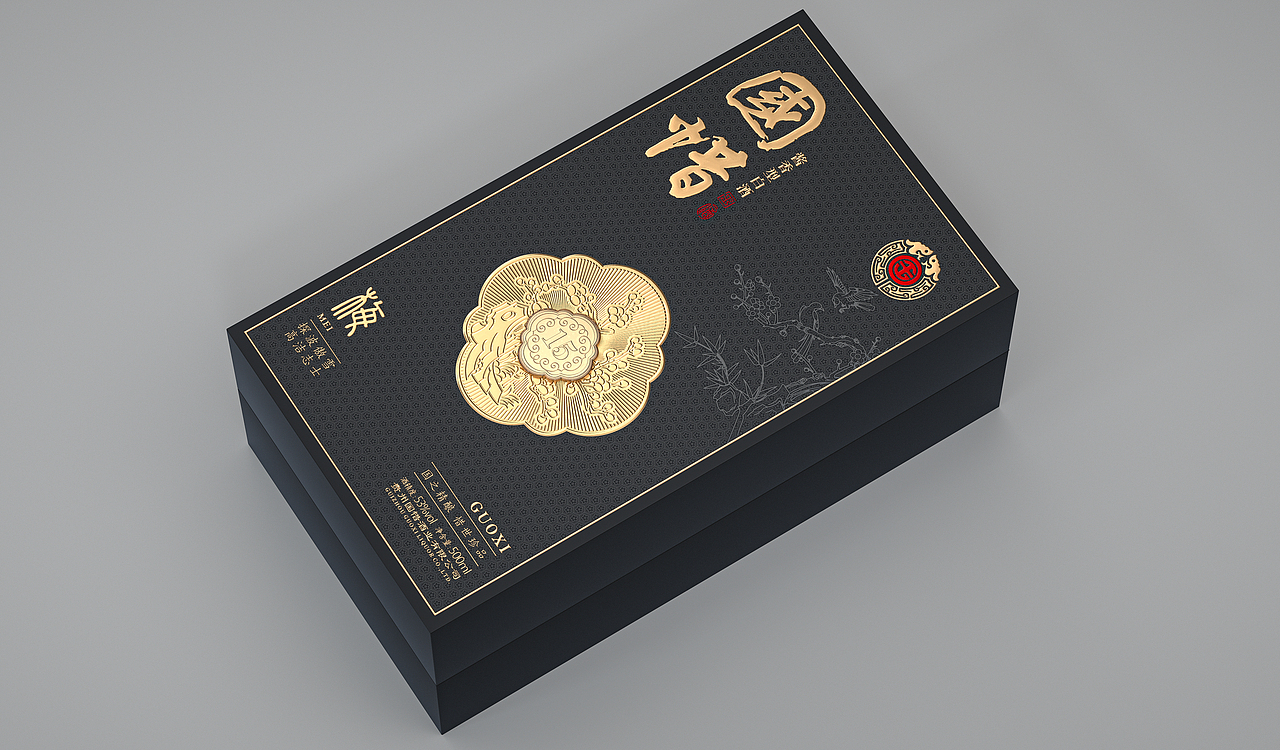 国惜酒-梅兰竹菊系列包装设计（图ZMzYzMDg0ODIw） - 包装 - 站酷设计师鹰造社原创素材 - 站酷ZCOOL