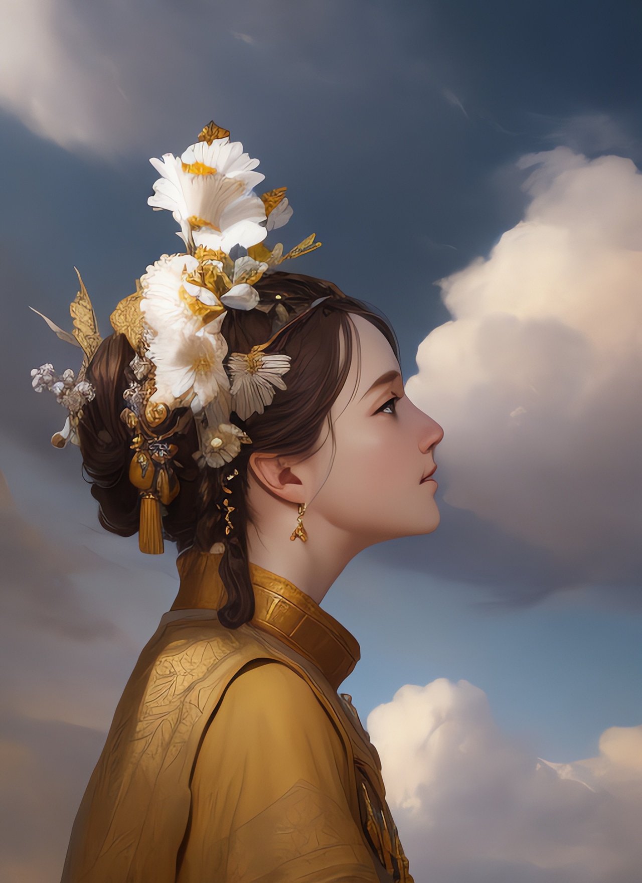 蟳埔女和簪花围（图ZMzM3NTQxNTMy） - AI作品 - 站酷设计师博驾设计原创素材 - 站酷ZCOOL