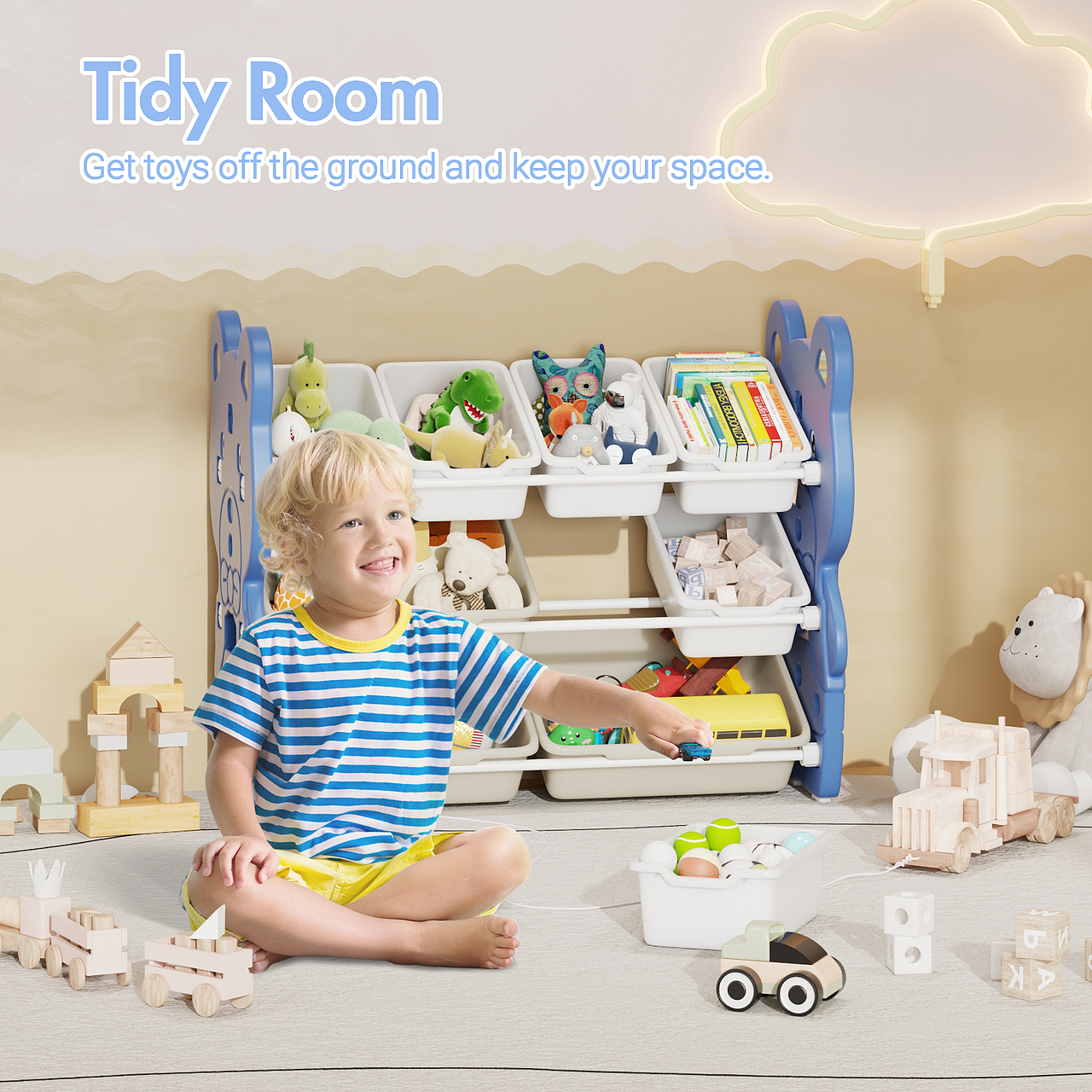 电商图片——玩具收纳盒