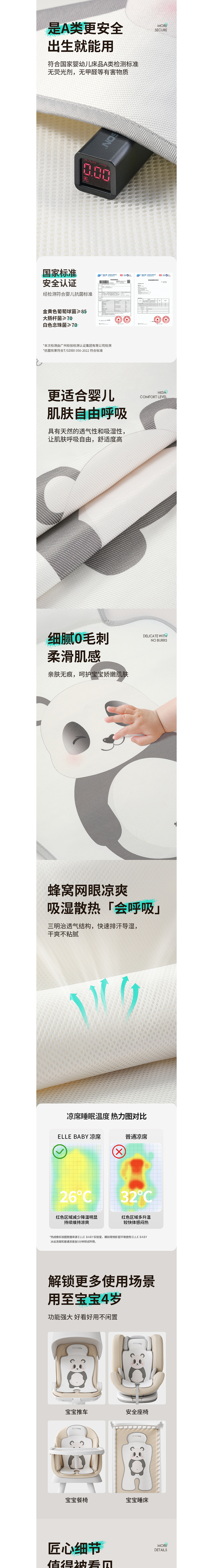 ELLE BABY/母婴类/成人冰丝凉席/推车垫（图ZMzY2MjQ1NDU2） - 产品 - 站酷设计师Renia原创素材 - 站酷ZCOOL