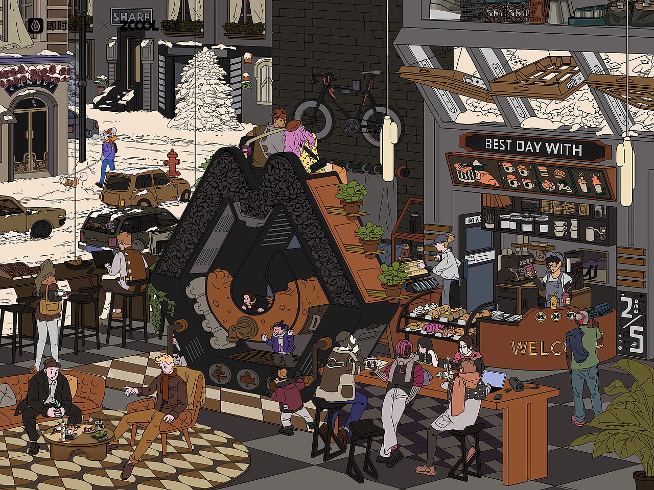 #即时造生活#生活就是设计本身（图ZMzA5NTcwMDA0） - 宣传物料 - 站酷设计师鼻孔生蛋原创素材 - 站酷ZCOOL