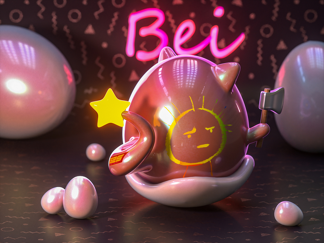 闪电兔的一百种形式。（图ZMzIwMTM1NTI0） - 人物/生物 - 站酷设计师啵A呗原创素材 - 站酷ZCOOL