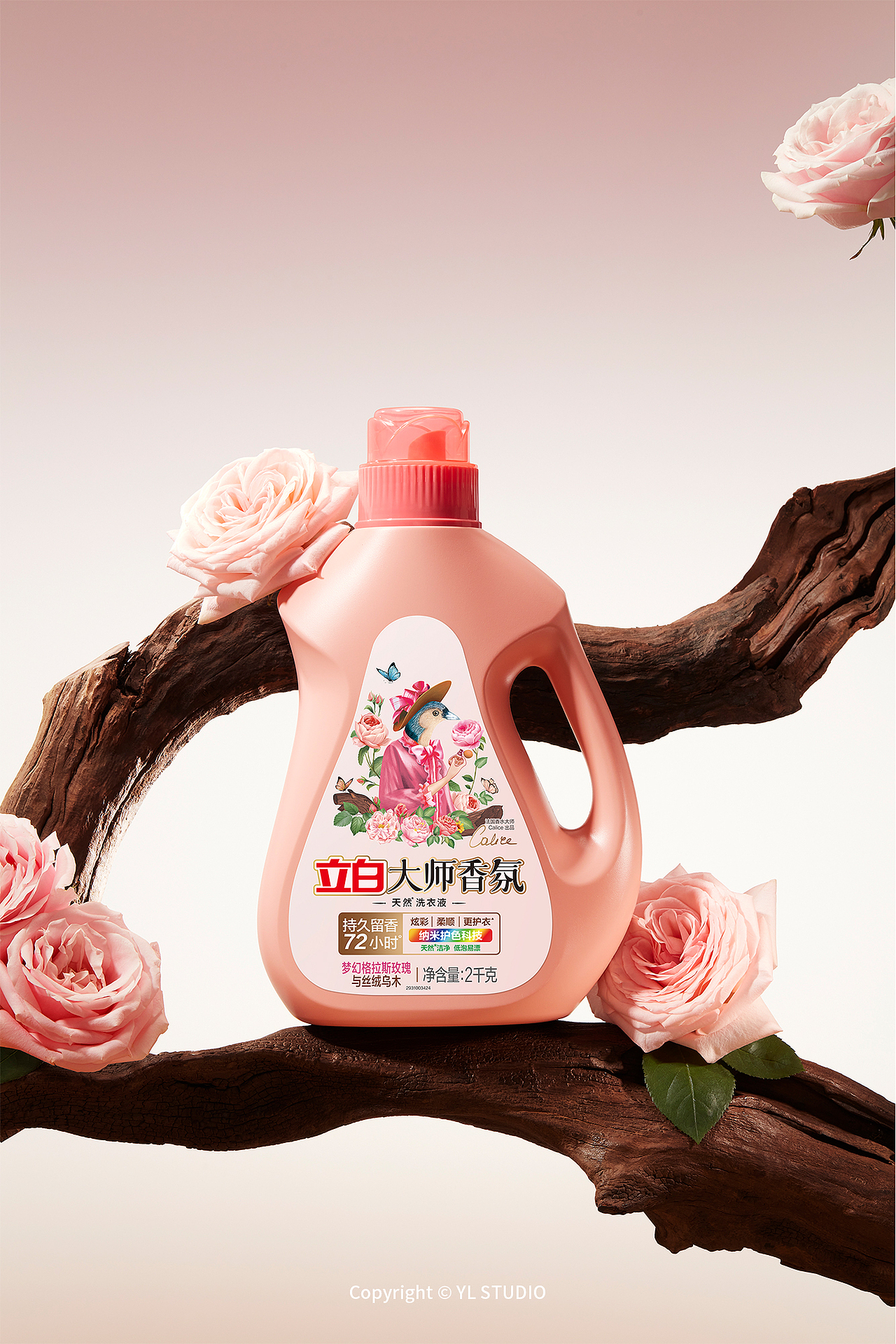 立白大师香氛丨乌木玫瑰系列野鹿摄影