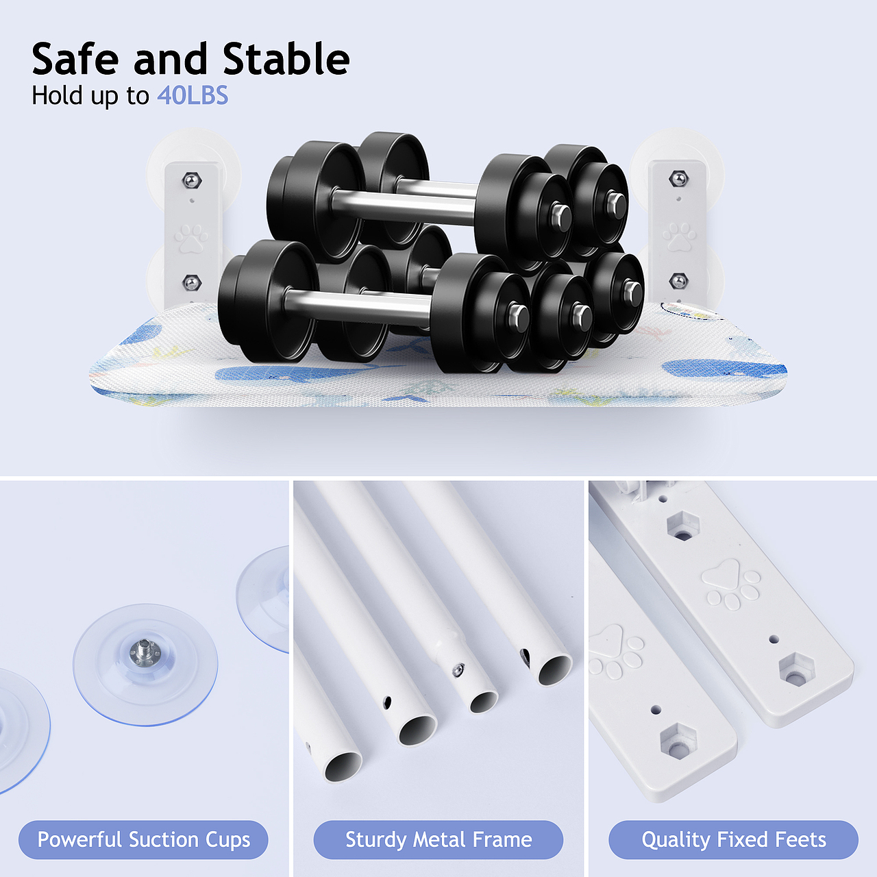 亚马逊 宠物 猫床 猫床架 窗边猫床 猫