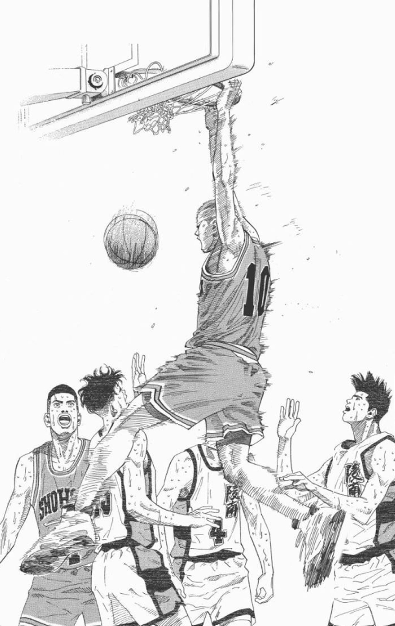灌篮高手经典一刻 素描还原（图ZMzA1Mjc1ODM2） - 绘画 - 站酷设计师谷雨画青山原创素材 - 站酷ZCOOL