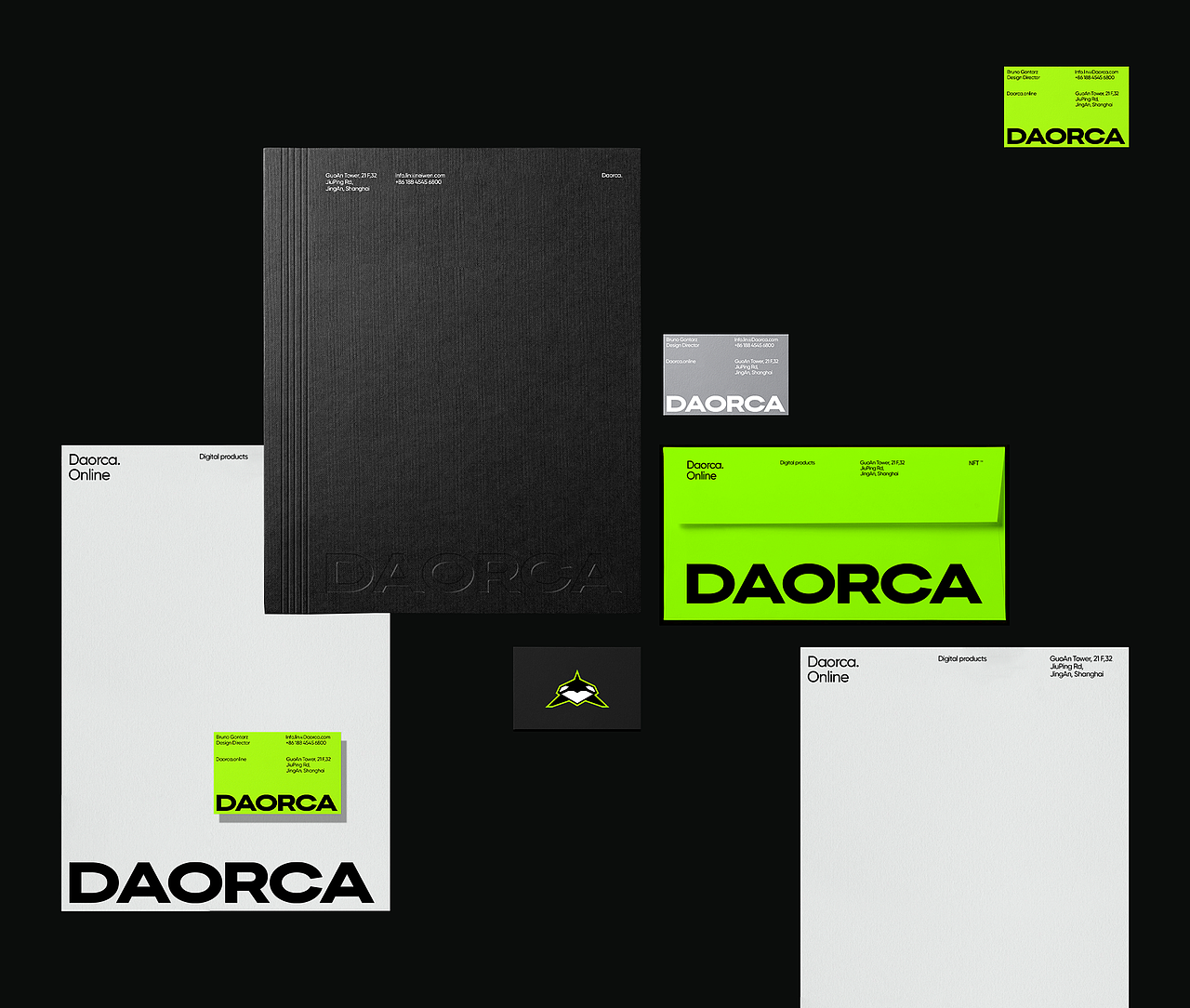 Daorca NFT_Brand Design（图ZMzA0NjgwNjYw） - 品牌 - 站酷设计师小黑马TS原创素材 - 站酷ZCOOL