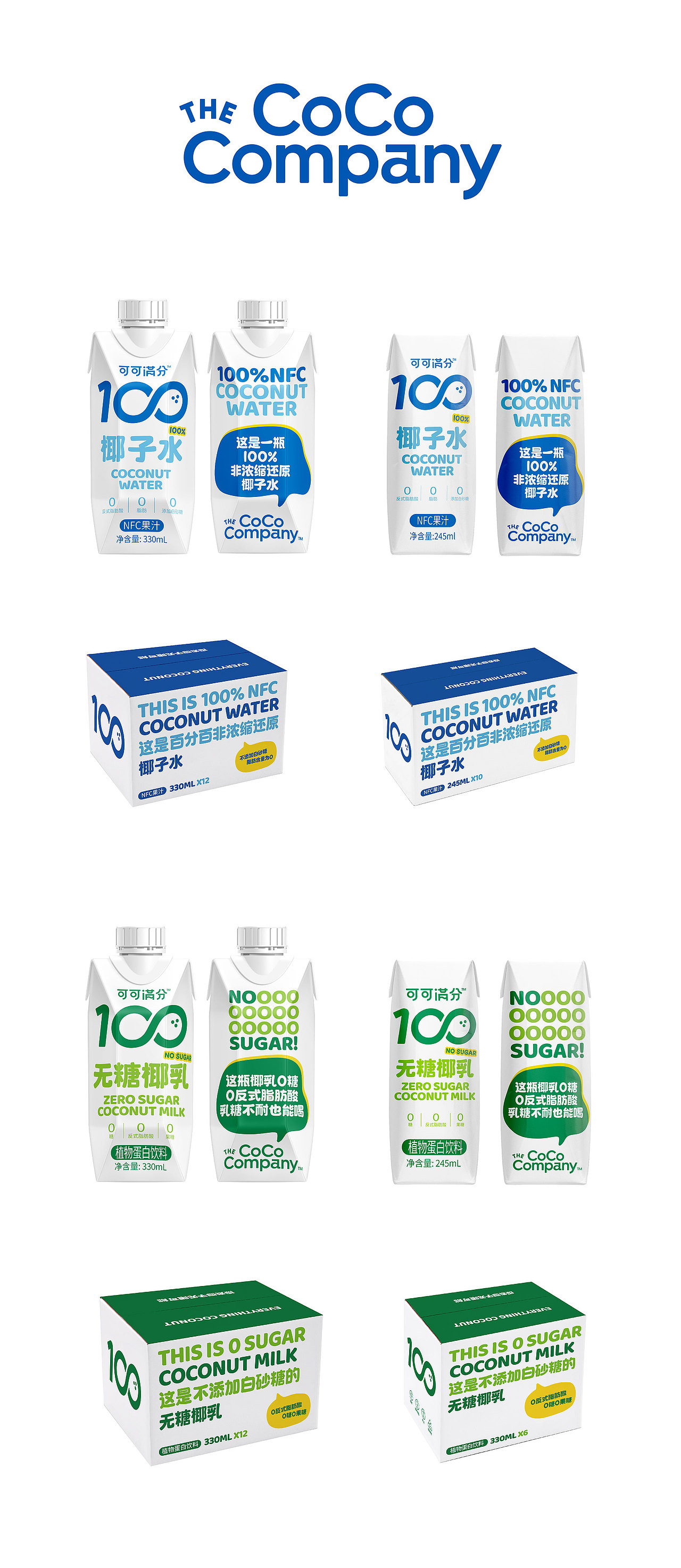 THE COCO COMPANY 可可满分 REBRANDING AND PACKAGING