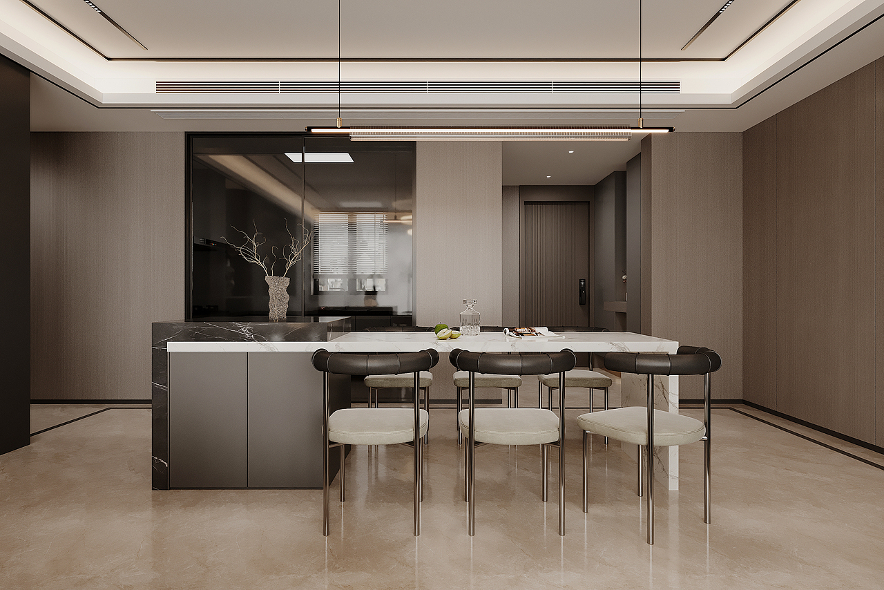 现代轻奢渲染（图ZMzU2OTIyMDU2） - 家装设计 - 站酷设计师柳州陈小龙原创素材 - 站酷ZCOOL