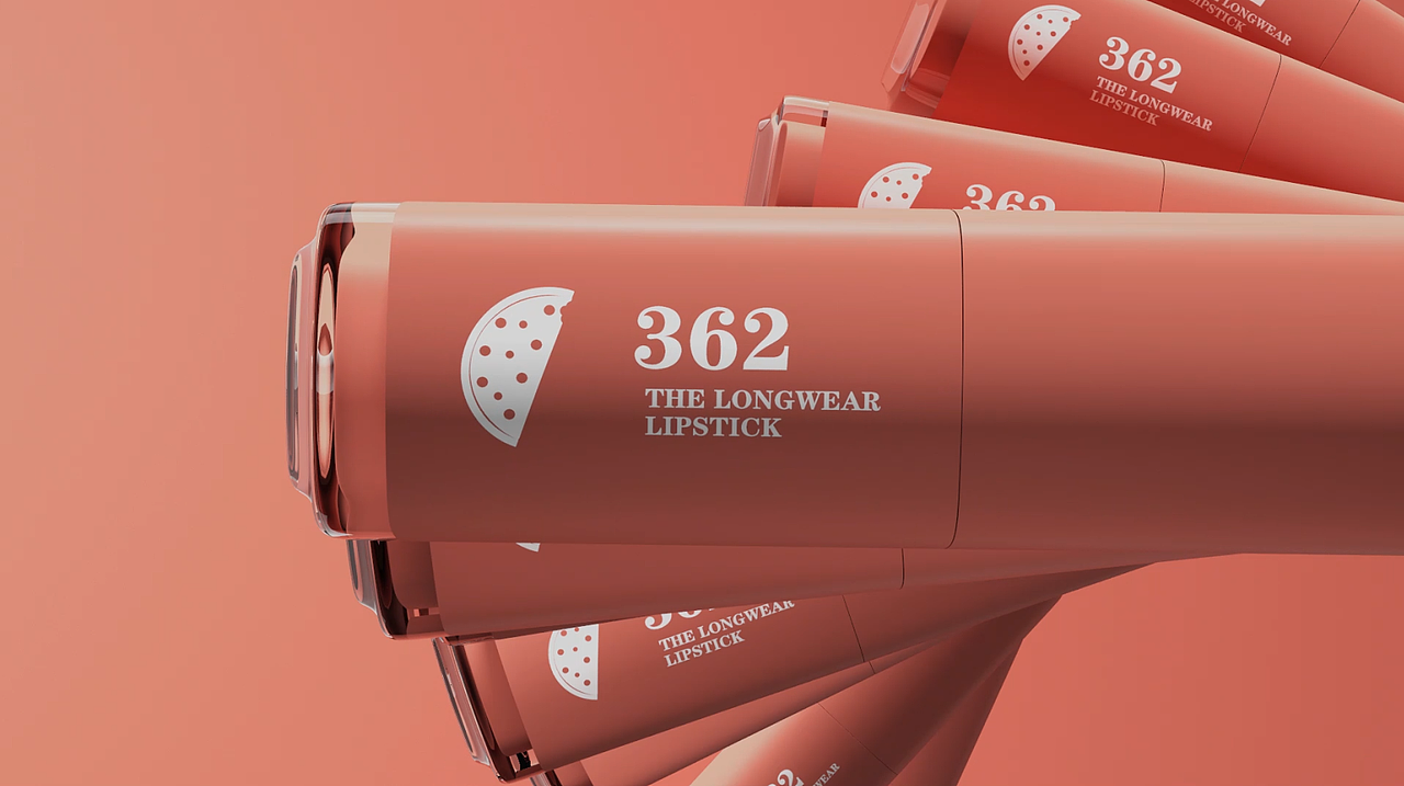 亓老师产品动画VIP课程学员临摹作品展示—唇彩化妆品