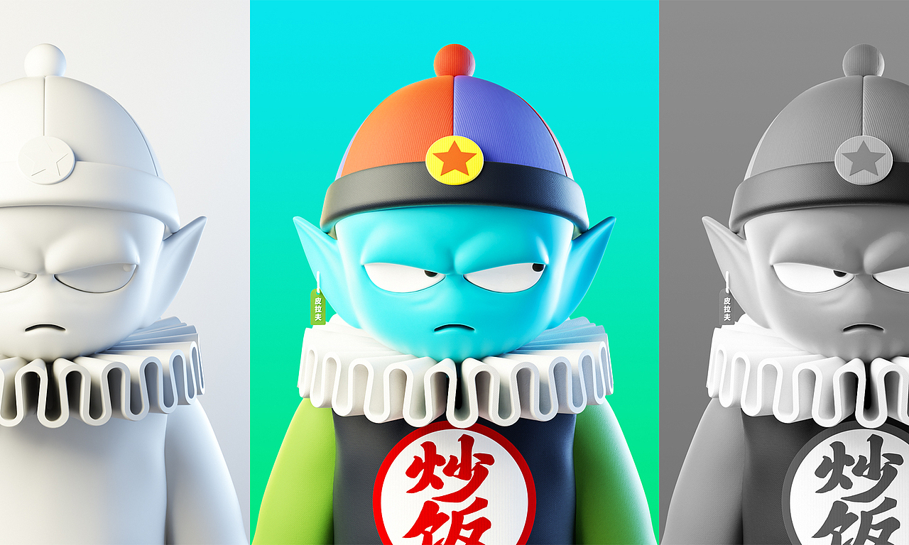 龙珠系列半身像计划第一弹（图ZMzE1MDA4MjUy） - 人物/生物 - 站酷设计师曹大佐原创素材 - 站酷ZCOOL