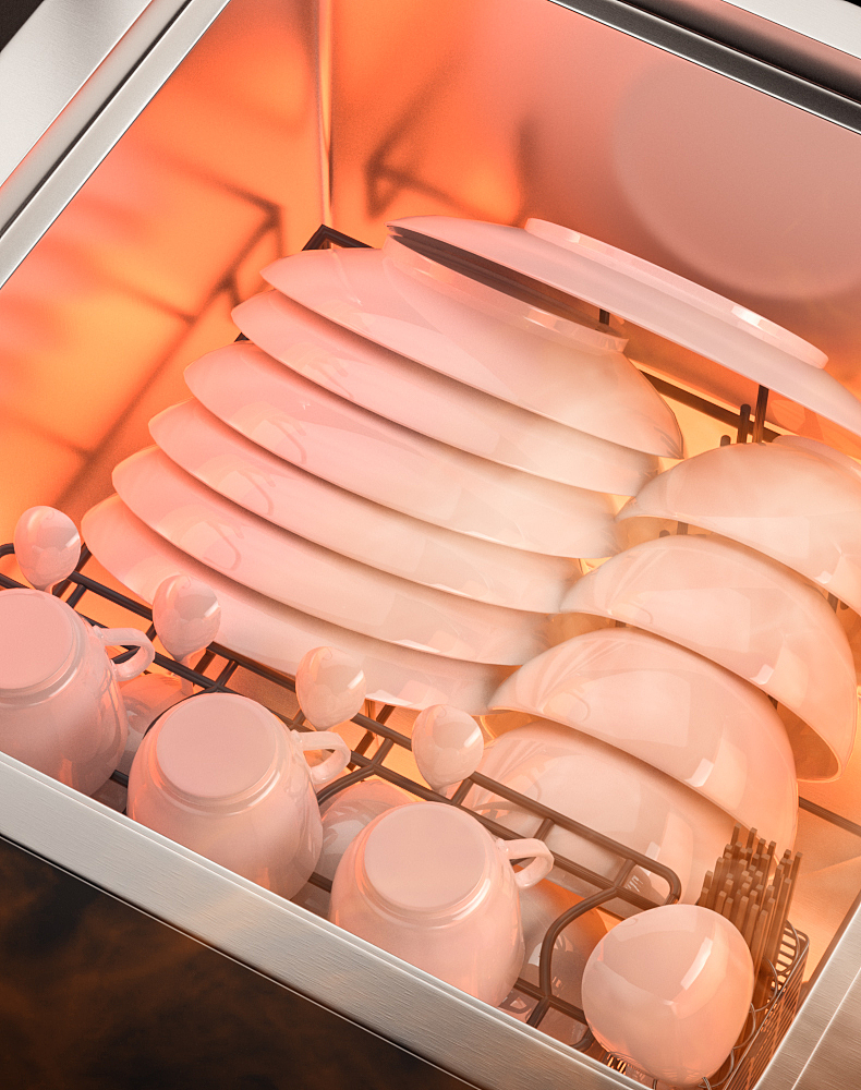 水槽洗碗机建模渲染（图ZMzU4NzE2MDg0） - 电商 - 站酷设计师打败神话原创素材 - 站酷ZCOOL