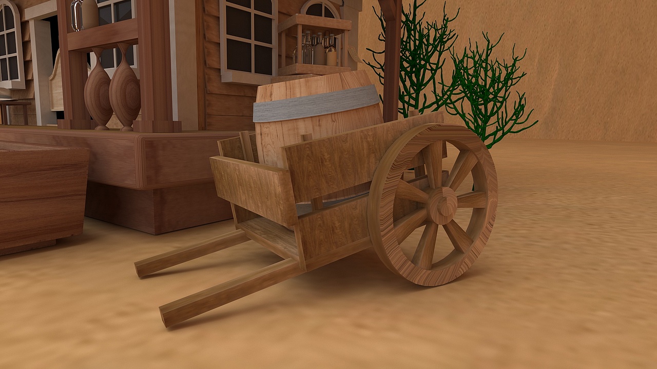 沙漠小屋（图ZMjk2NDg0NjY0） - 建筑/空间 - 站酷设计师小结巴panda原创素材 - 站酷ZCOOL