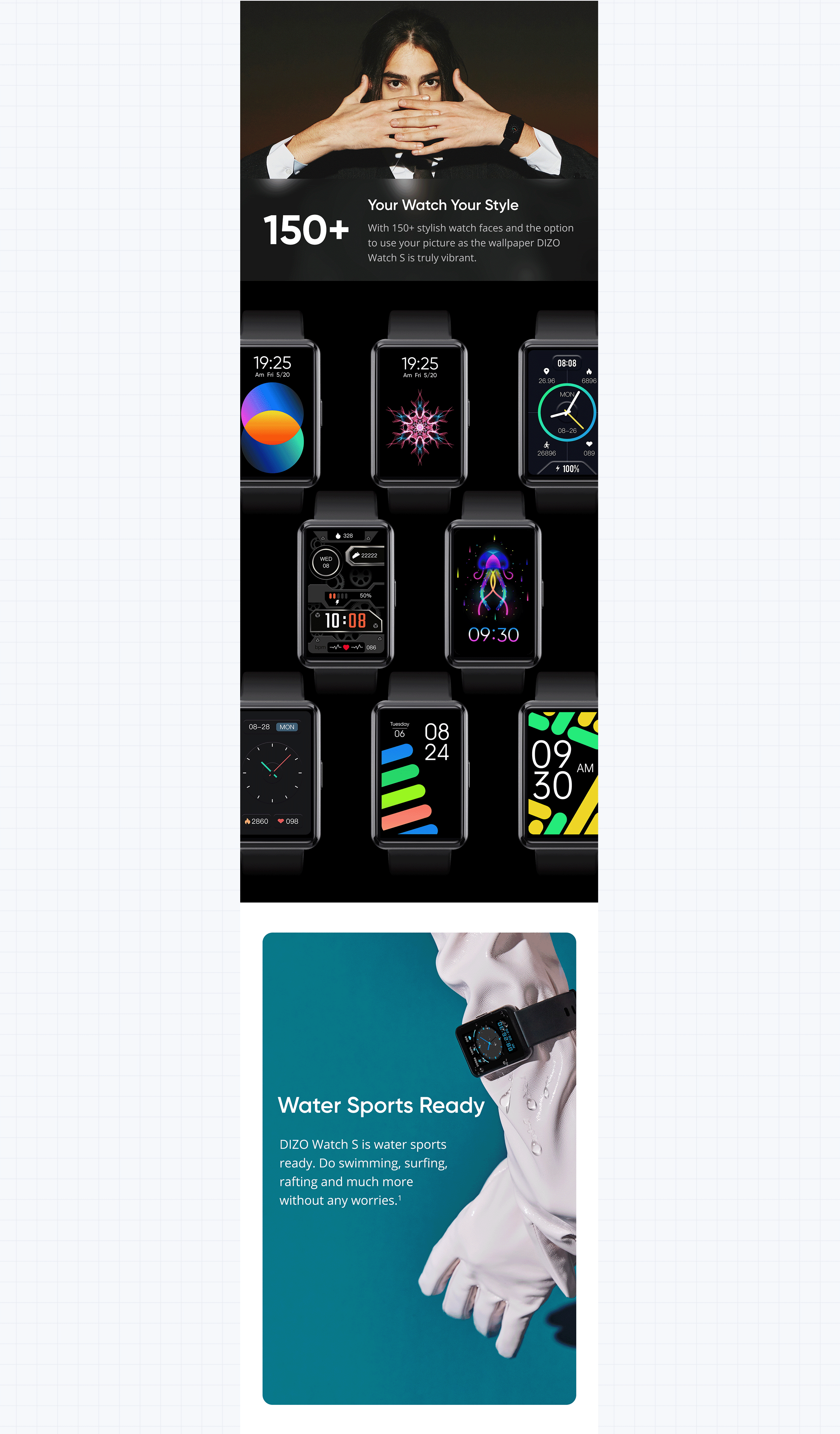 DIZO Watch S 智能手表视觉全案