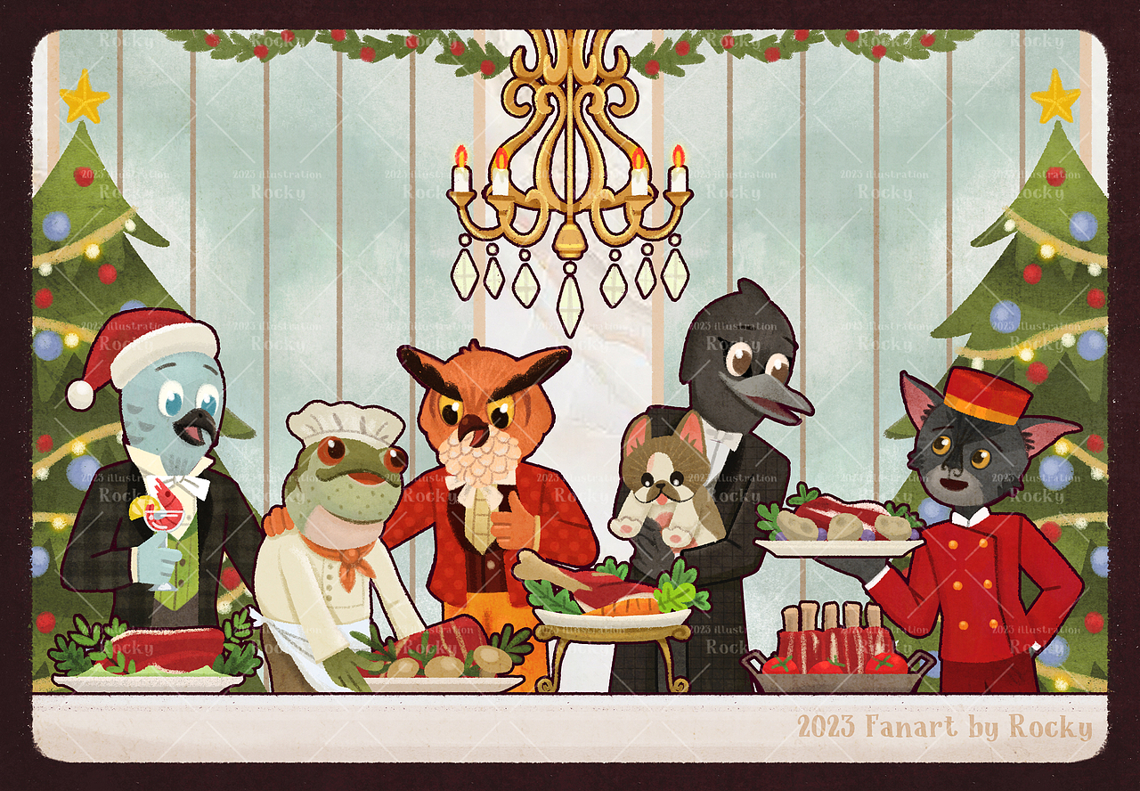 锈湖旅馆:圣诞大餐