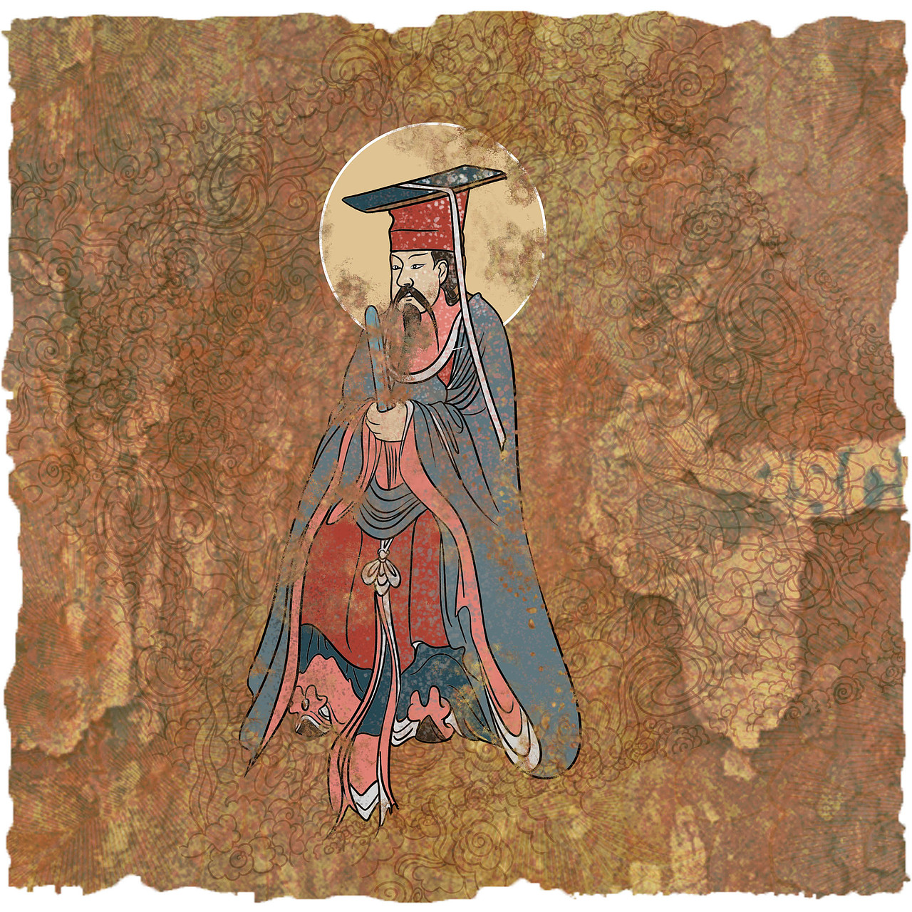 【永乐宫人物壁画】