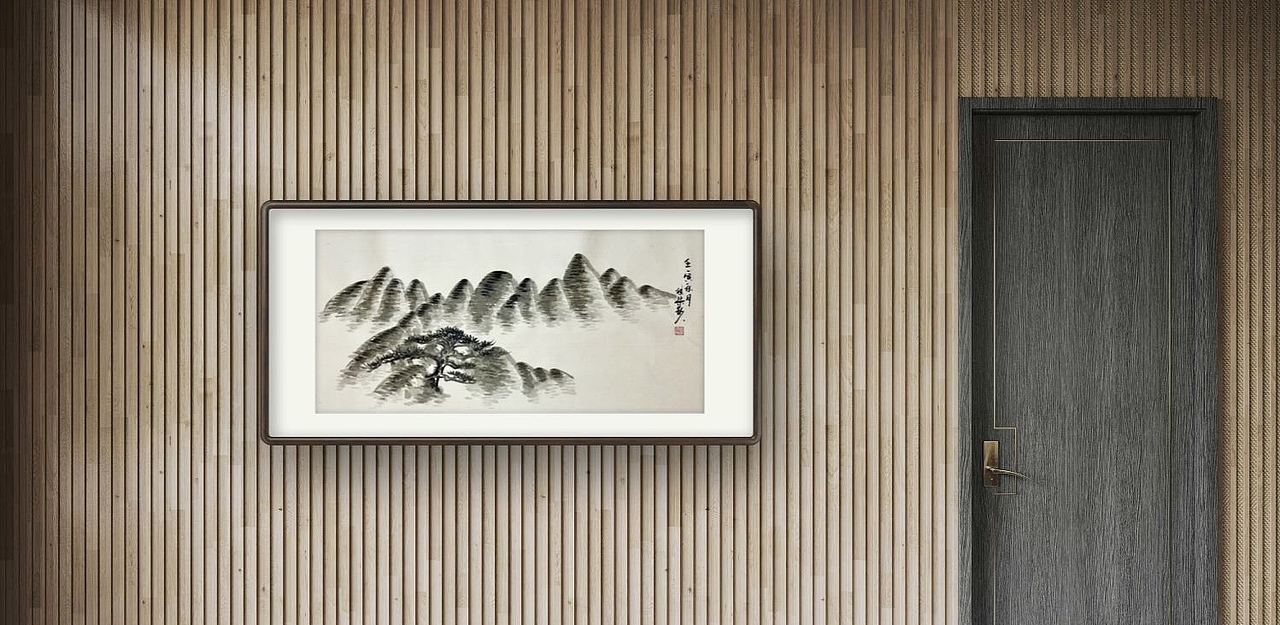 #创作加油站##速写人间烟火#创作,水墨黄山云海图