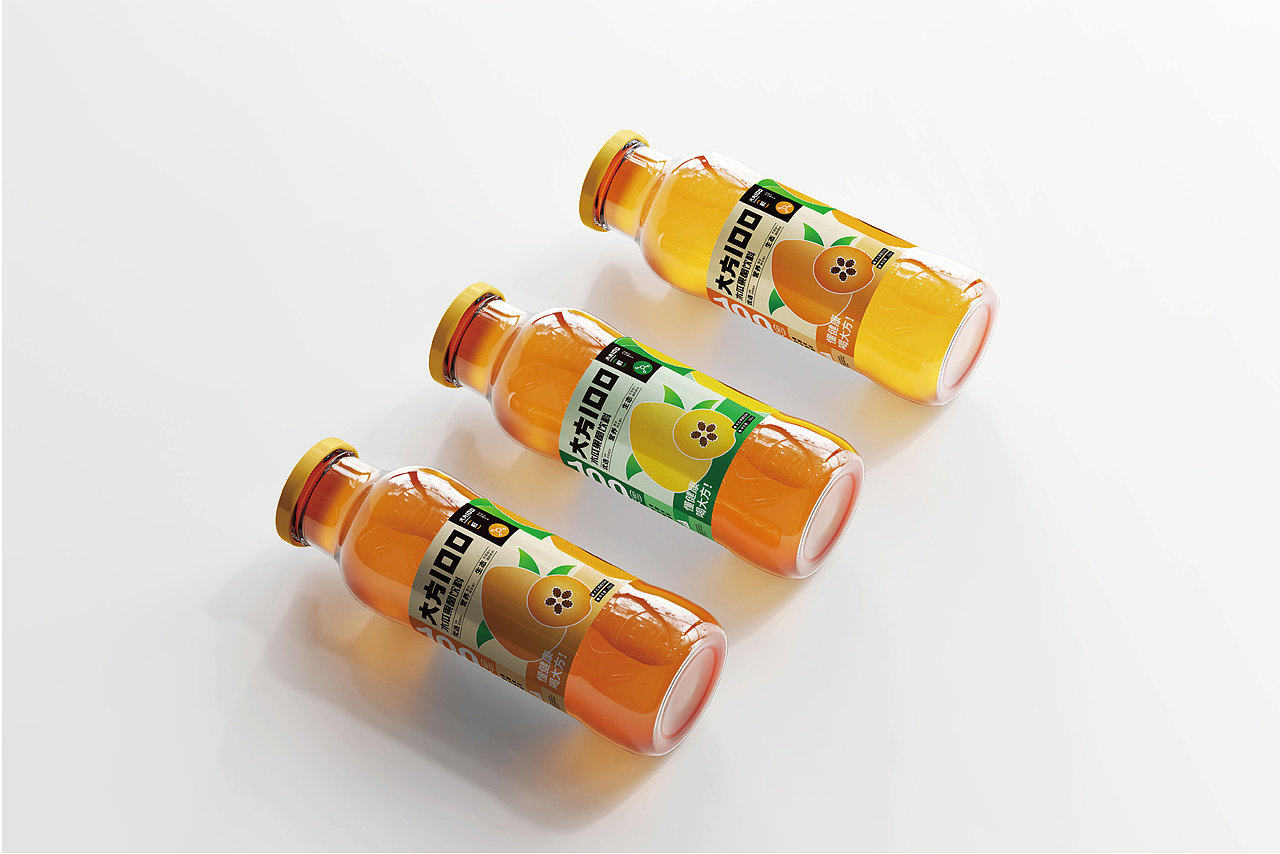 线上/线下《美丽大方 百分愿望-大方100木瓜果醋包装》