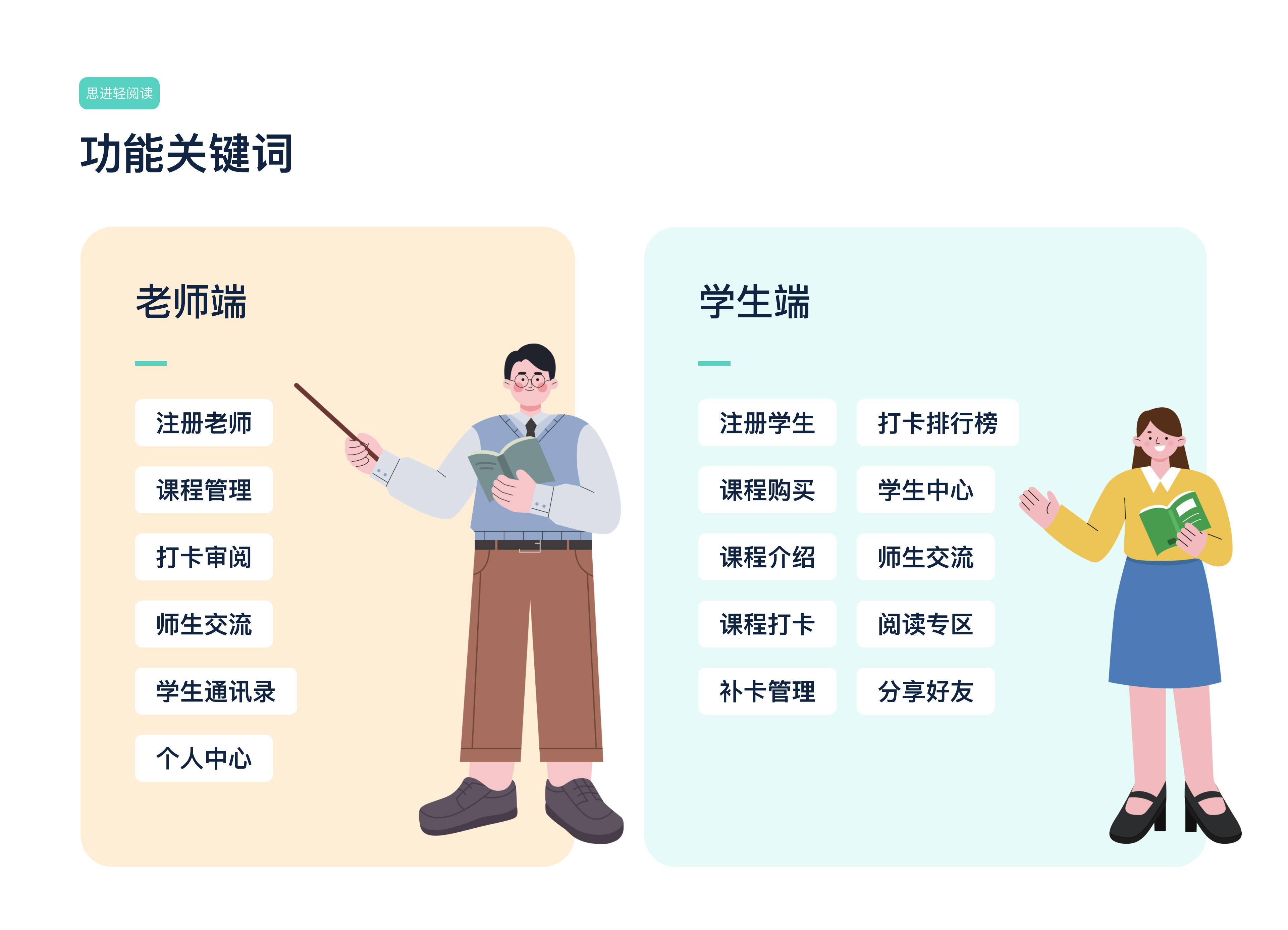 课程阅读打卡小程序