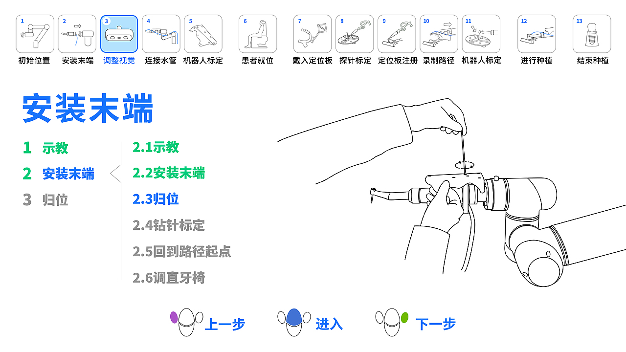 口腔手术机器人软件UI设计（图ZMzYyODU5NDQw） - 软件界面 - 站酷设计师无二亦无三原创素材 - 站酷ZCOOL