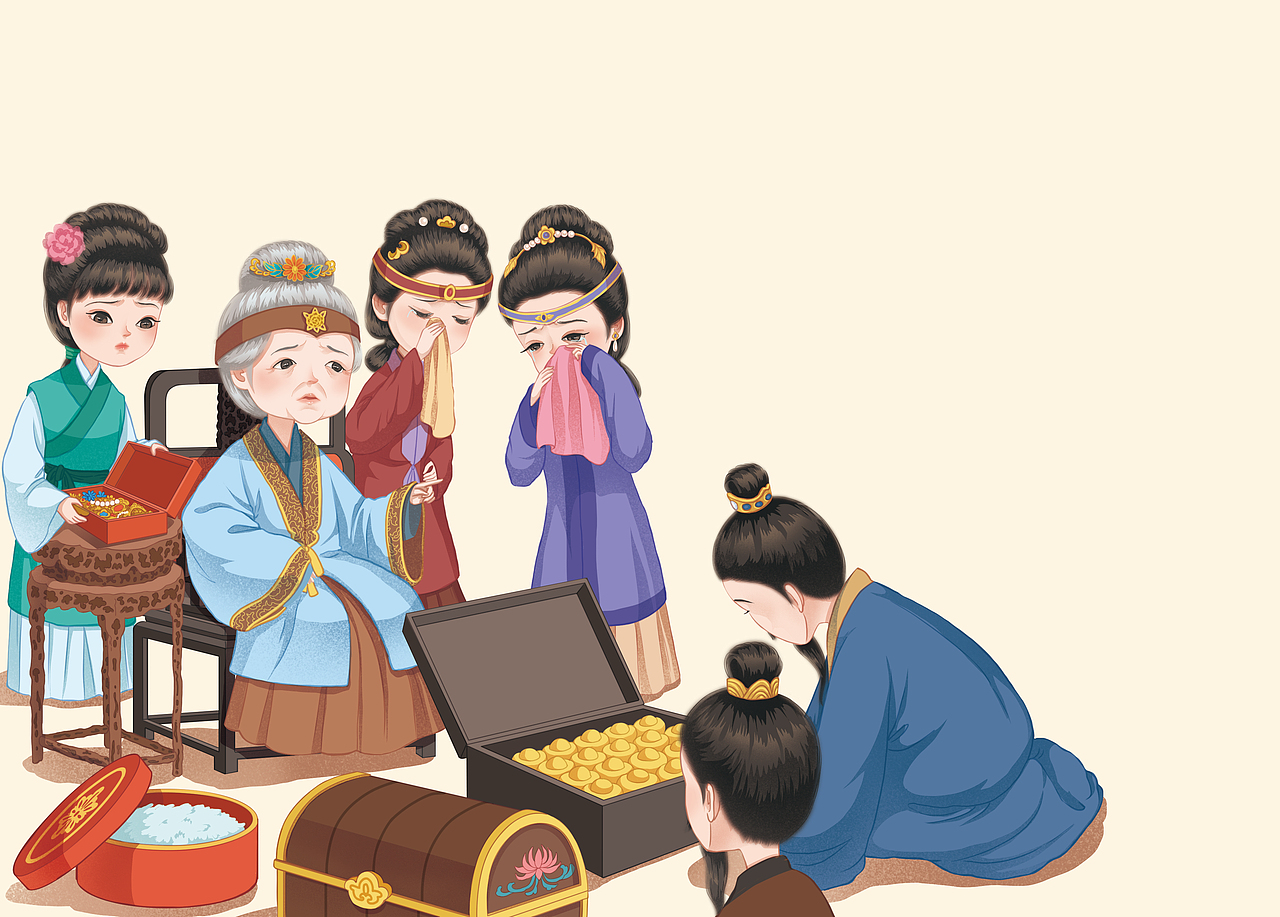 《红楼梦》少儿彩绘版插图