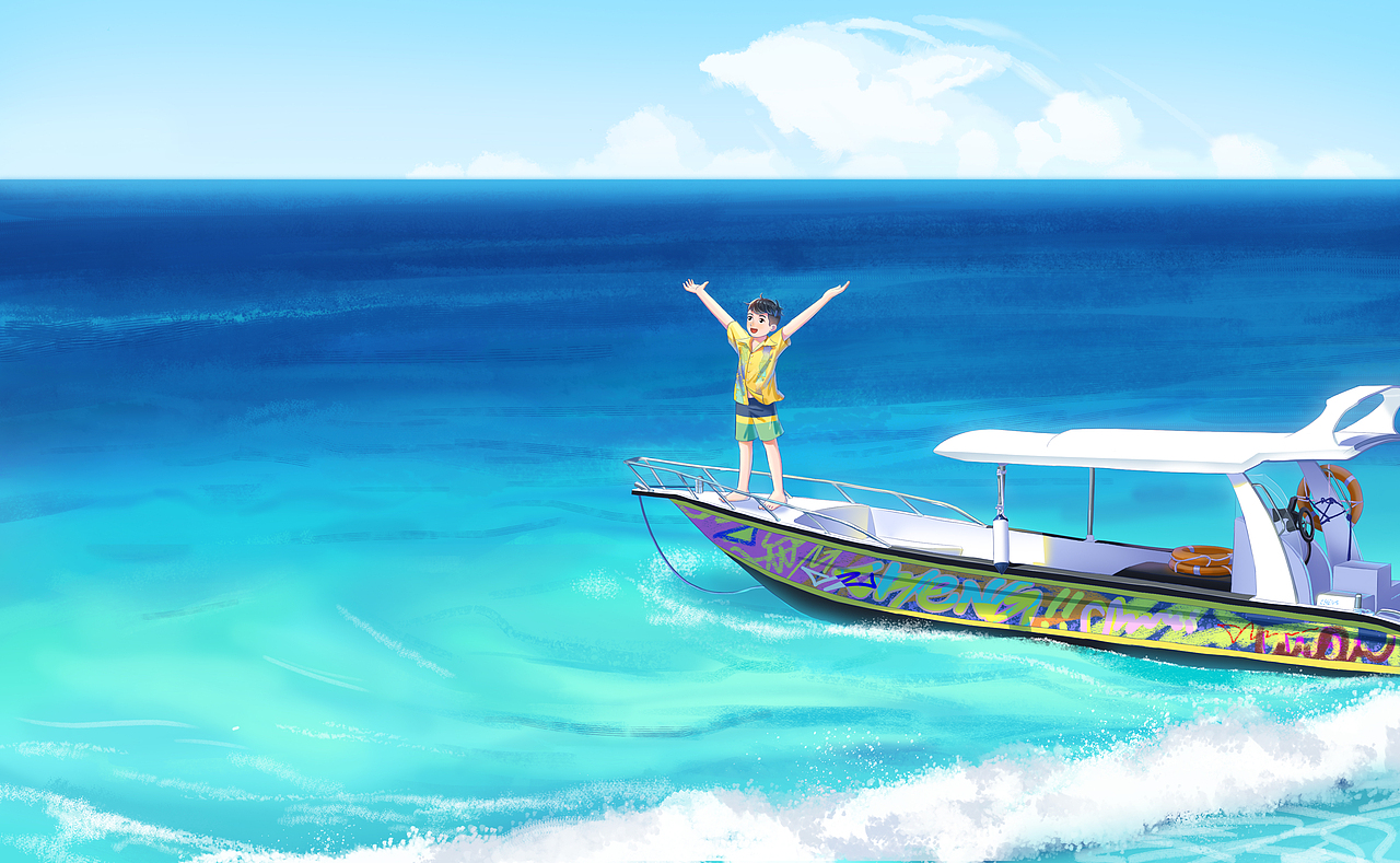 遨游在碧海蓝天（图ZMzIxODc0NzA0） - 创作习作 - 站酷设计师禾大程原创素材 - 站酷ZCOOL