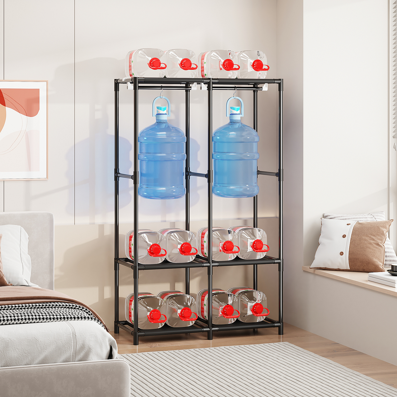 多款电商简易衣帽置物架合集