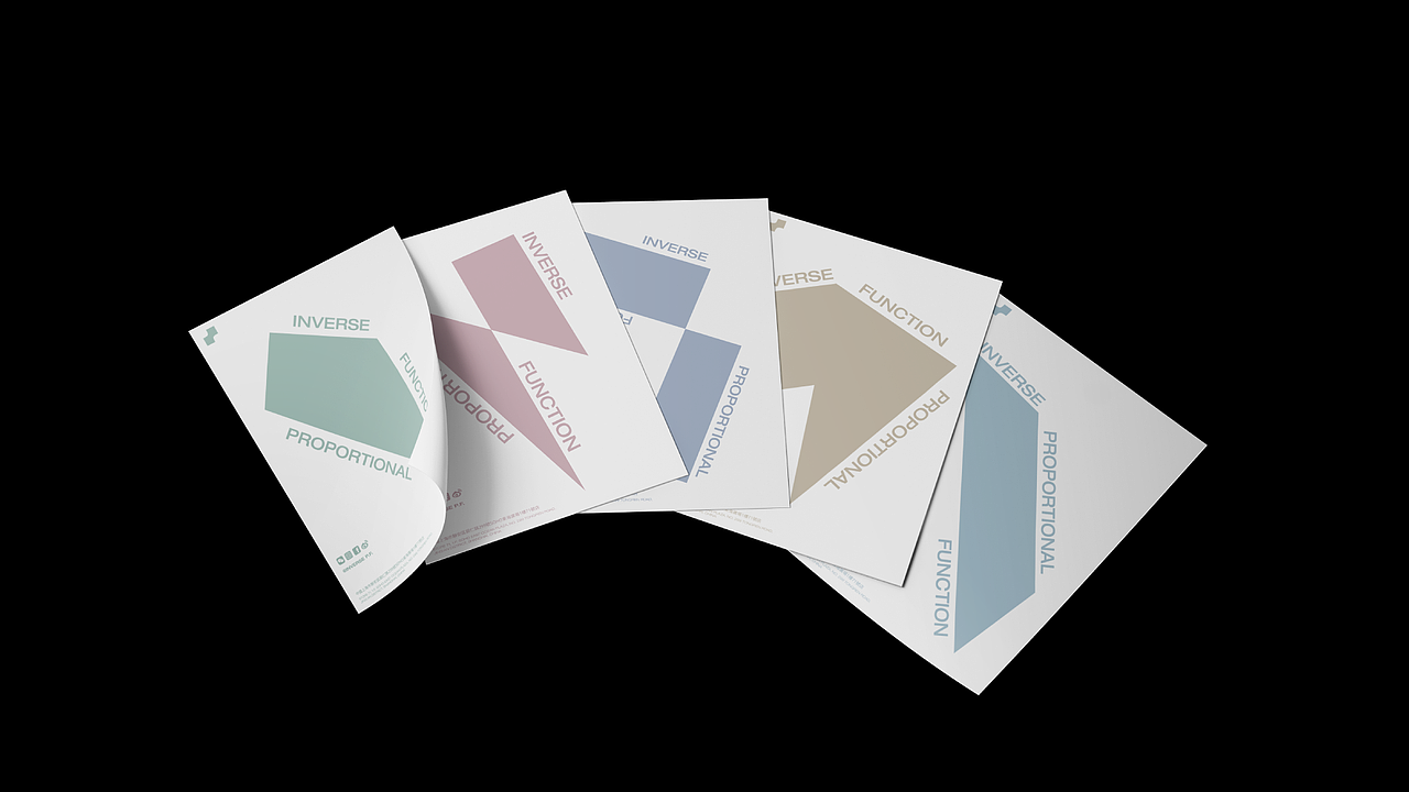 INVERSE P.F. Visual Identity | 反比例函数品牌设计（图ZMzA0NjA2Mjgw） - 品牌 - 站酷设计师董仔RRR原创素材 - 站酷ZCOOL