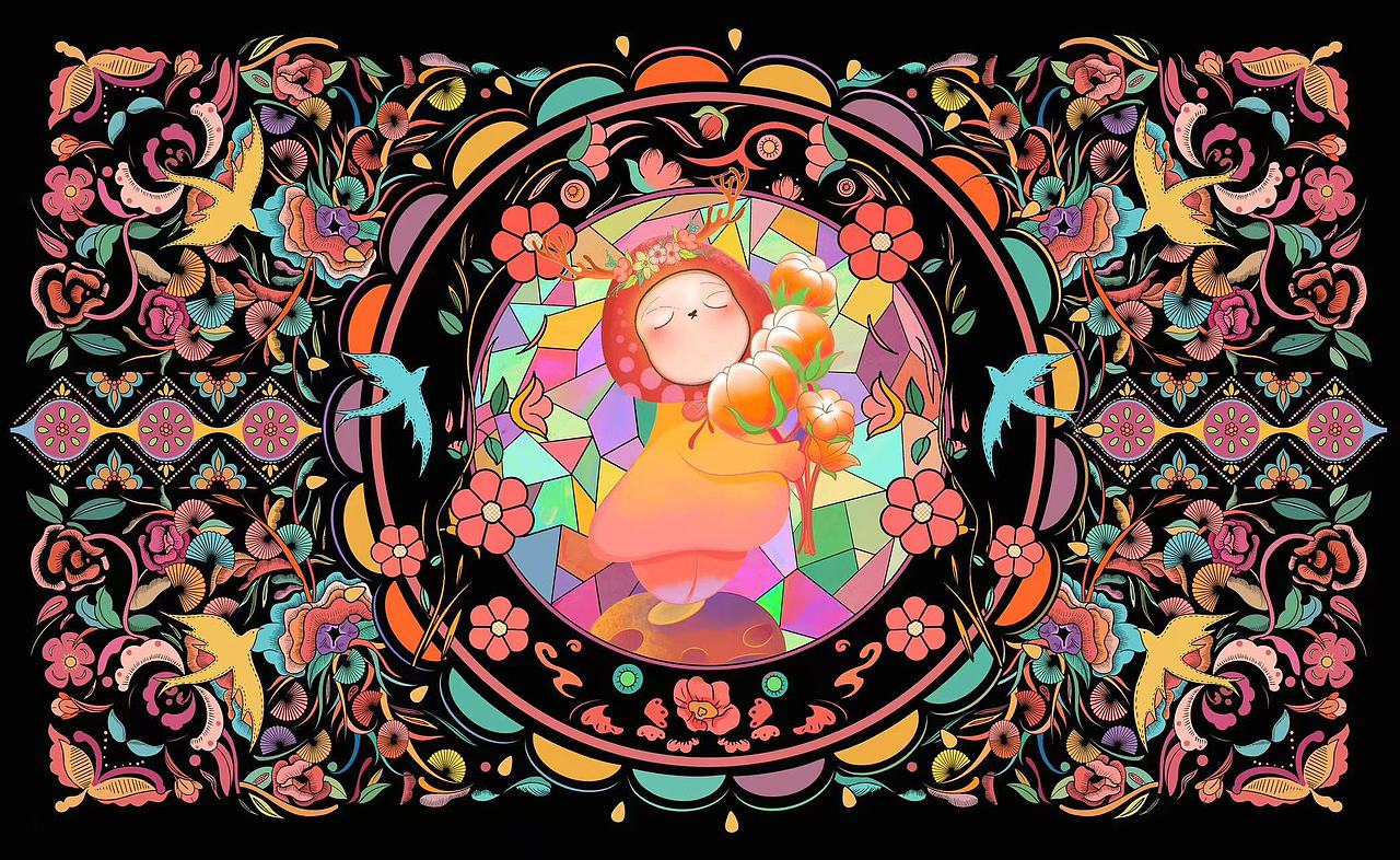 原创插画|治愈系壁纸插画IP设计（图ZMzI2MzE4MDg4） - 品牌 - 站酷设计师树一插画原创素材 - 站酷ZCOOL