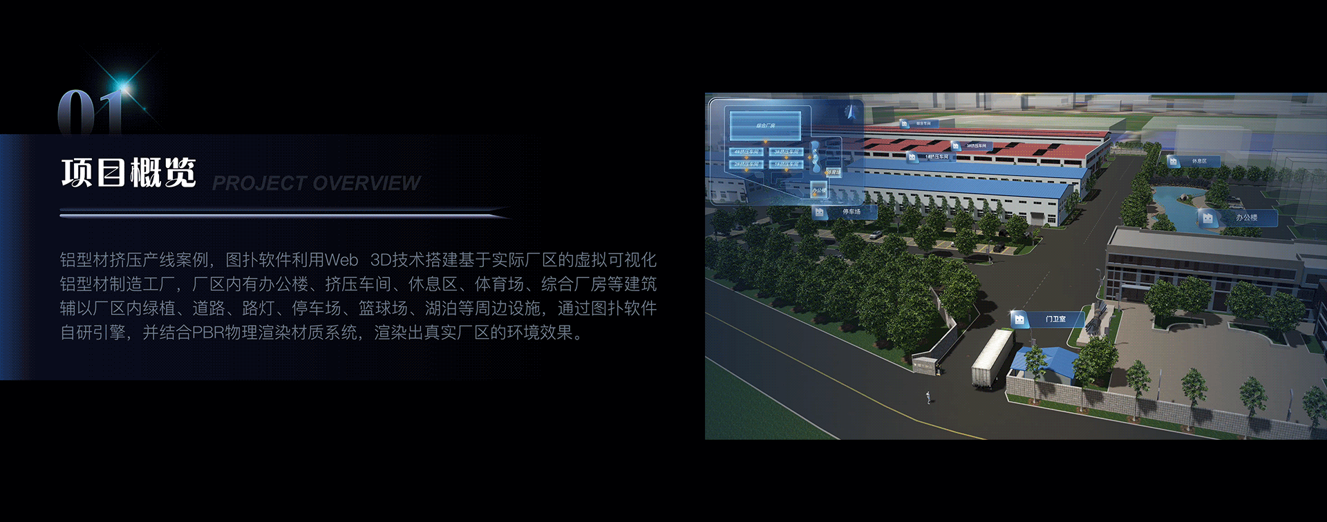 铝型材挤压车间数字孪生