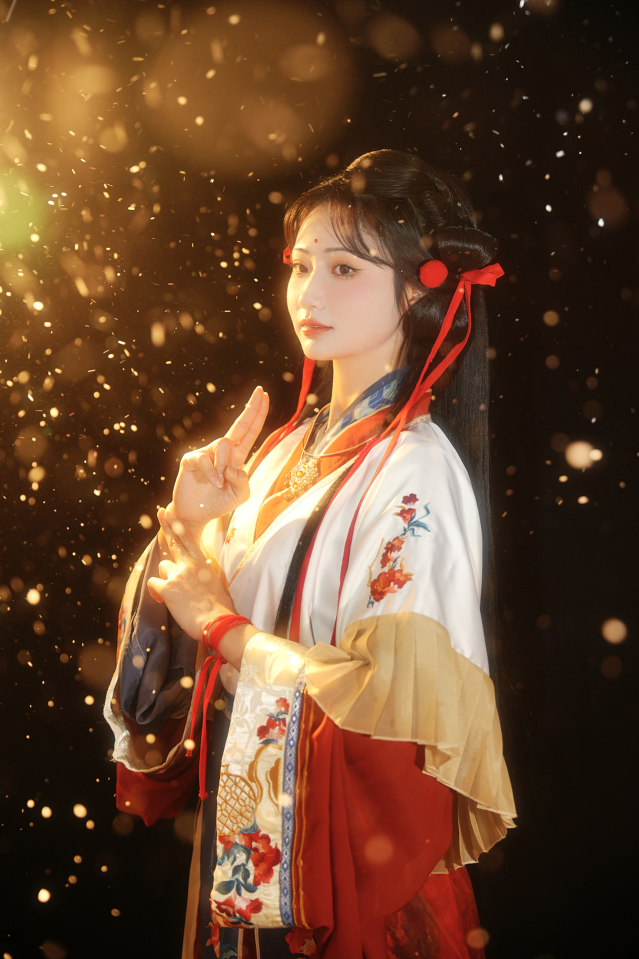 复原祈福小神仙汉服写真
