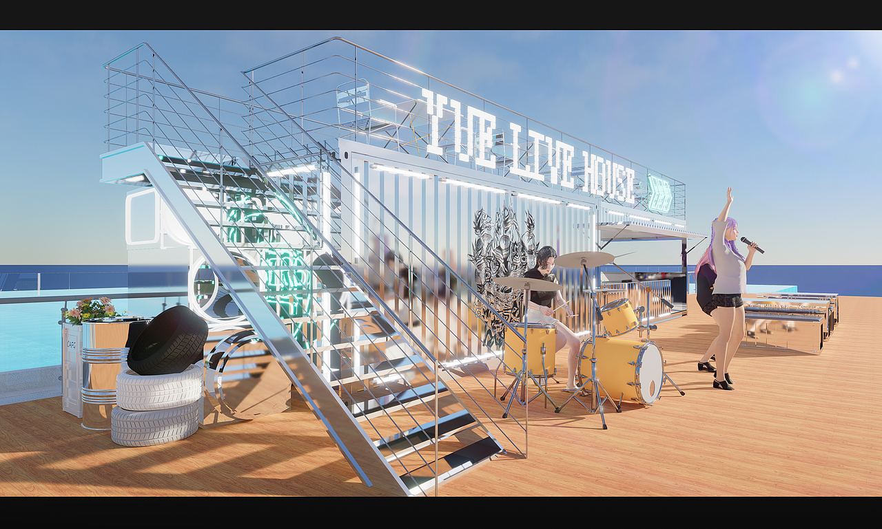 户外集装箱展点（图ZMzAzNDI2MTgw） - 其他三维 - 站酷设计师太白白白原创素材 - 站酷ZCOOL