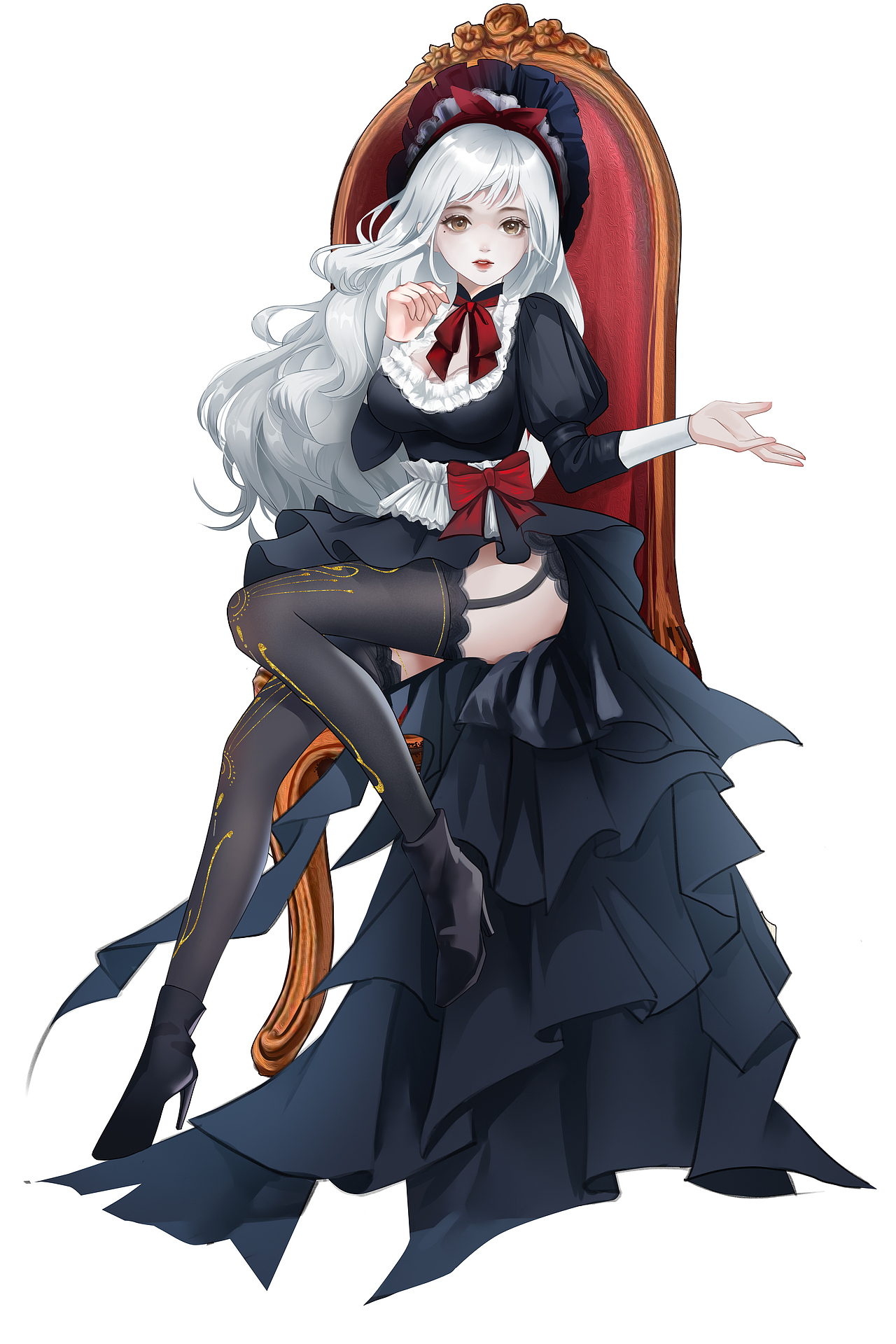 少女（圖ZMzY1NzQzMDY0） - 游戲原畫 - 站酷設(shè)計師朕亦甚想你原創(chuàng)素材 - 站酷ZCOOL