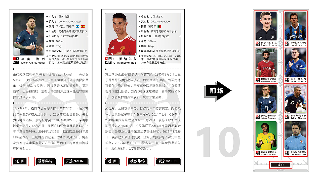 H5广告设计 测测在足球场你适合踢什么位置（图ZMjk3NDM5NDgw） - 交互/UE - 站酷设计师薛广原创素材 - 站酷ZCOOL