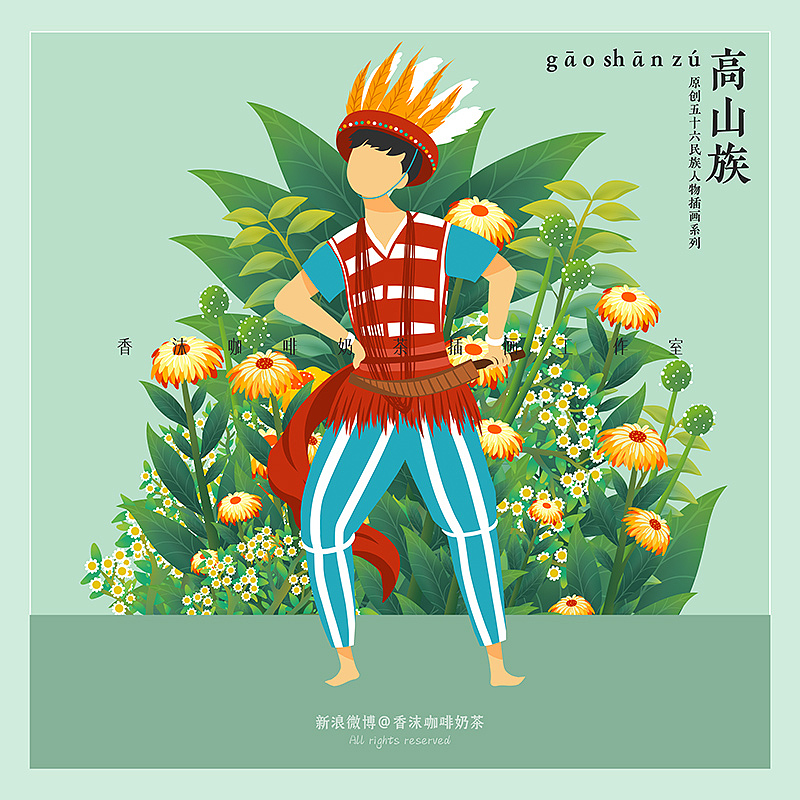 新版56民族人物插画男女双人版全套(上)(图ZMzA3NzIzNTc2) - 商业插画 - 站酷设计师香沫咖啡奶茶原创素材 - 站酷ZCOOL