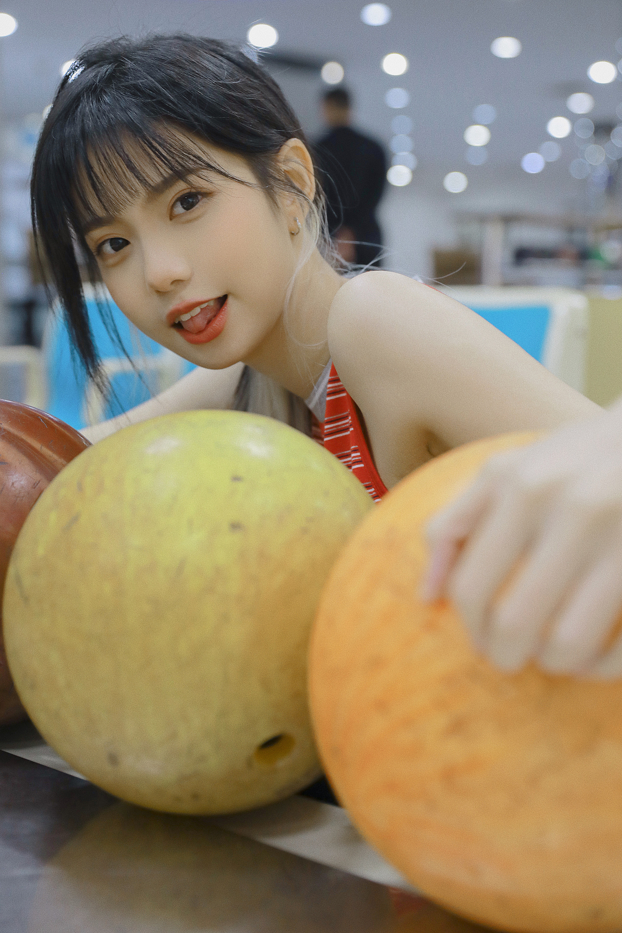 保龄球和胶片也很搭