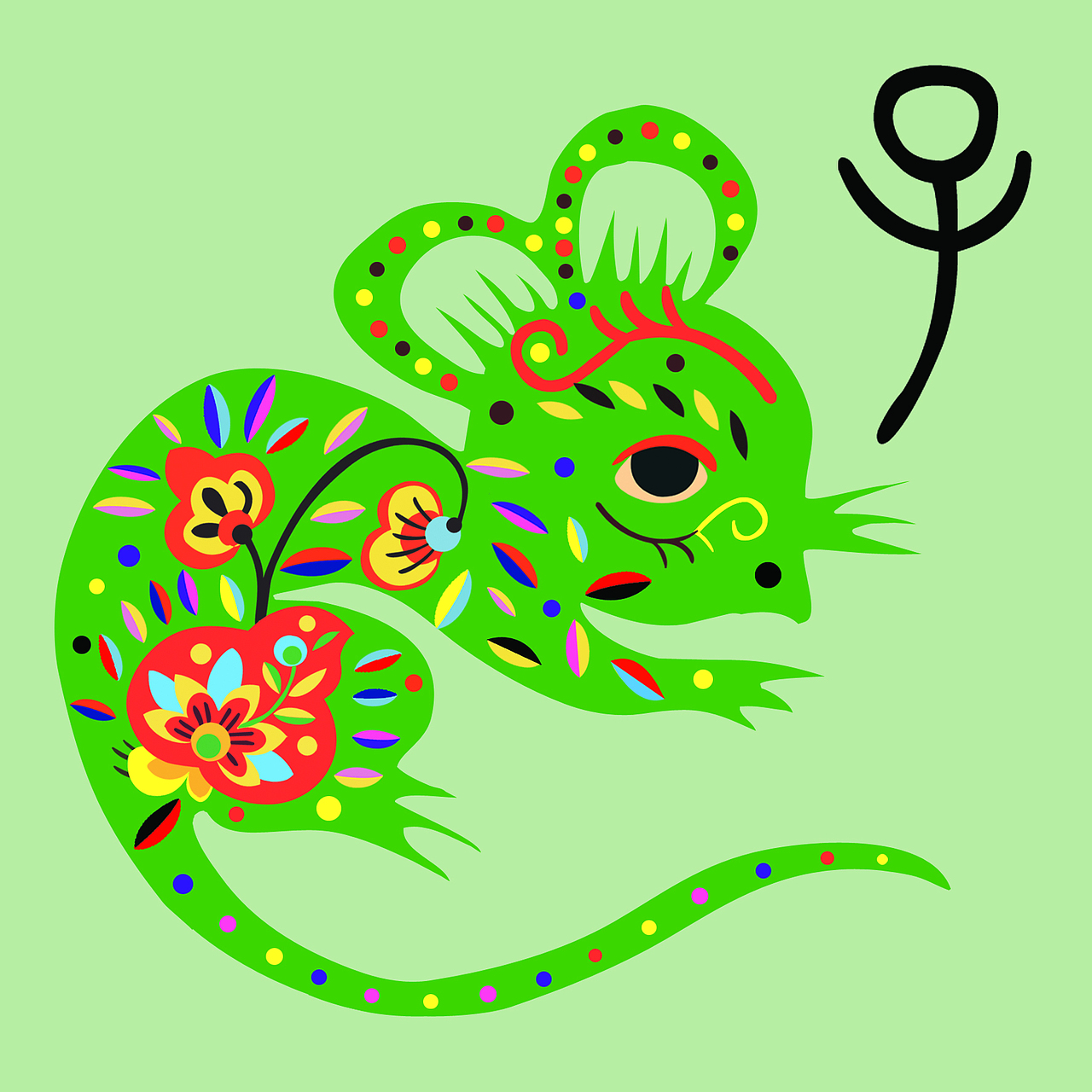 十二生肖（图ZMzA0NzQ1NzY4） - 图案 - 站酷设计师Z412663475原创素材 - 站酷ZCOOL