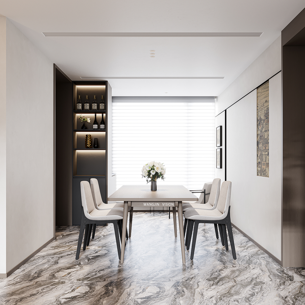 新中式风格效果图表现