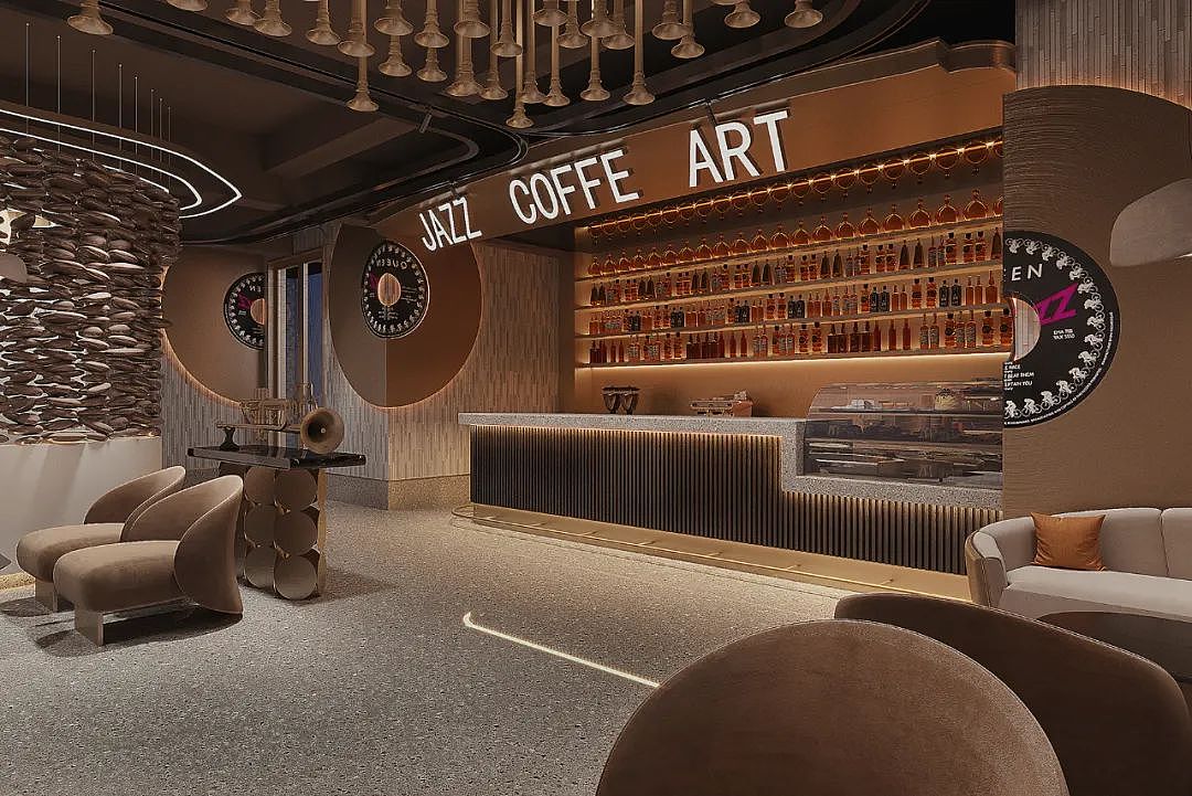 无方（上海）建筑设计有限公司 | 圣美咖啡（图ZMzAzNzIxNzQ0） - 商业空间设计 - 站酷设计师设计网平台原创素材 - 站酷ZCOOL