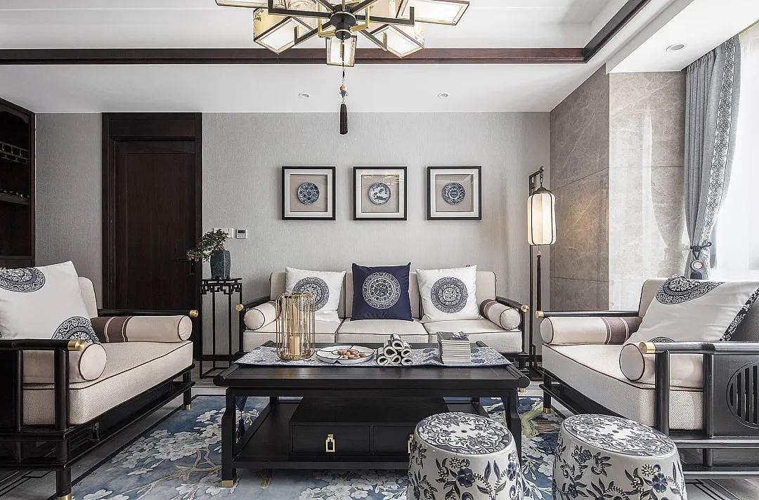 160m²新中式丨古朴典雅,清新流畅!